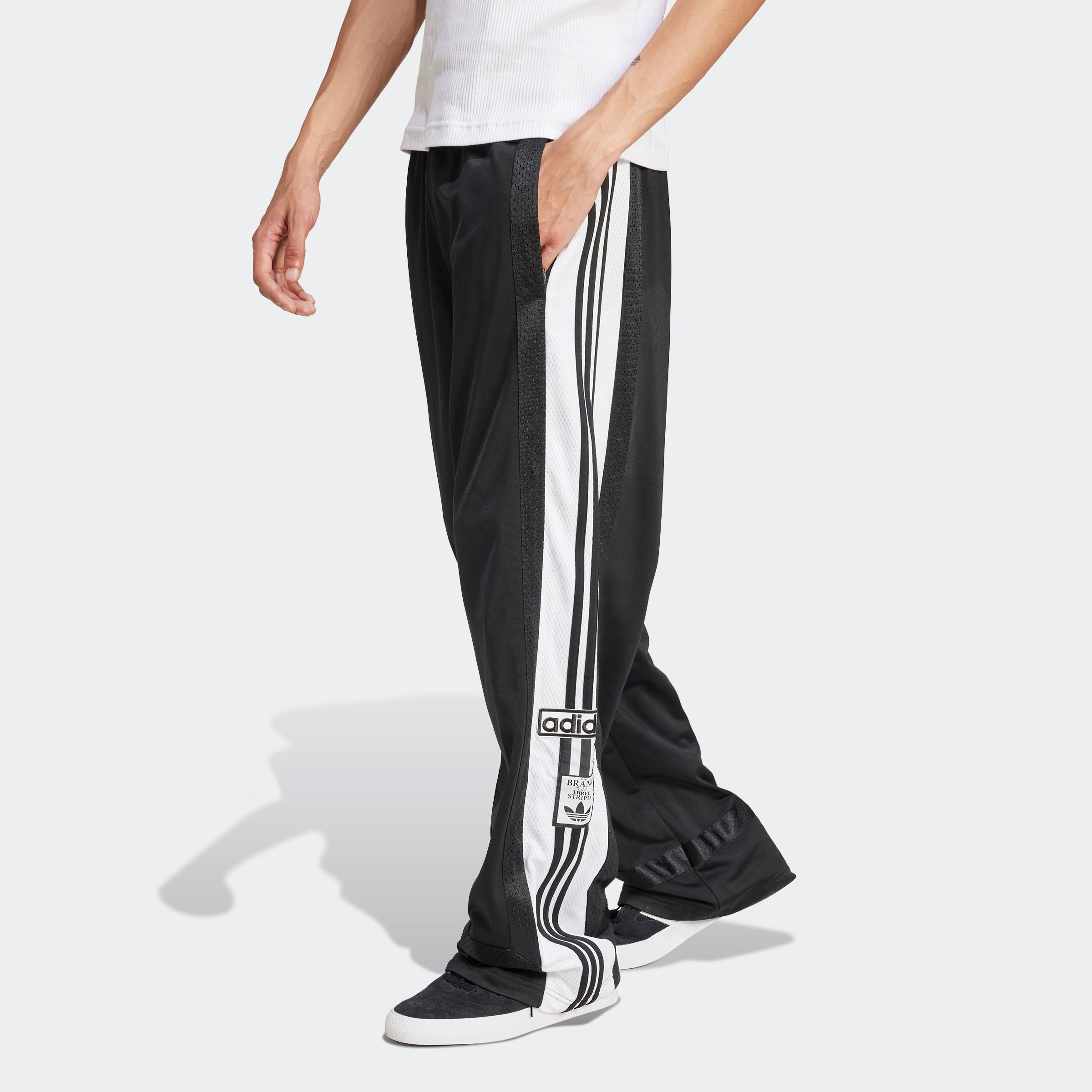 adidas Originals Sportbroek ADIBREAK TP (1-delig) heren sportbroeken maat L zwart