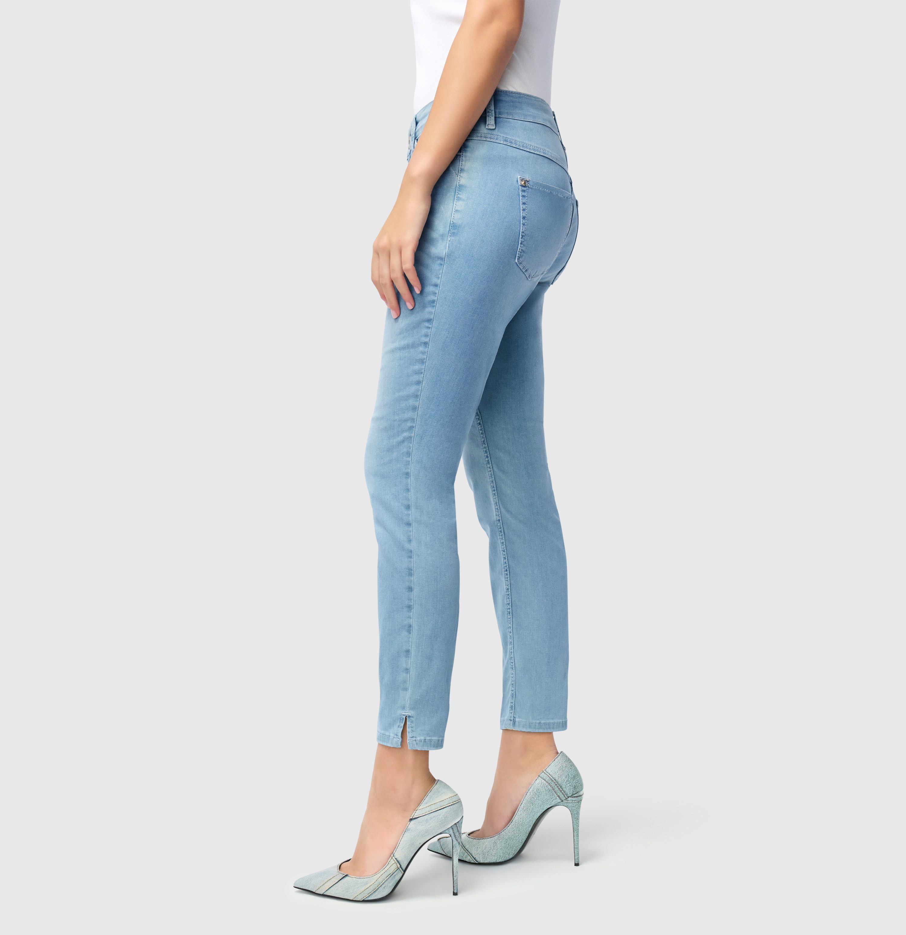 MAC 7/8 jeans Dream Summer verkort met splitje bij de zoom