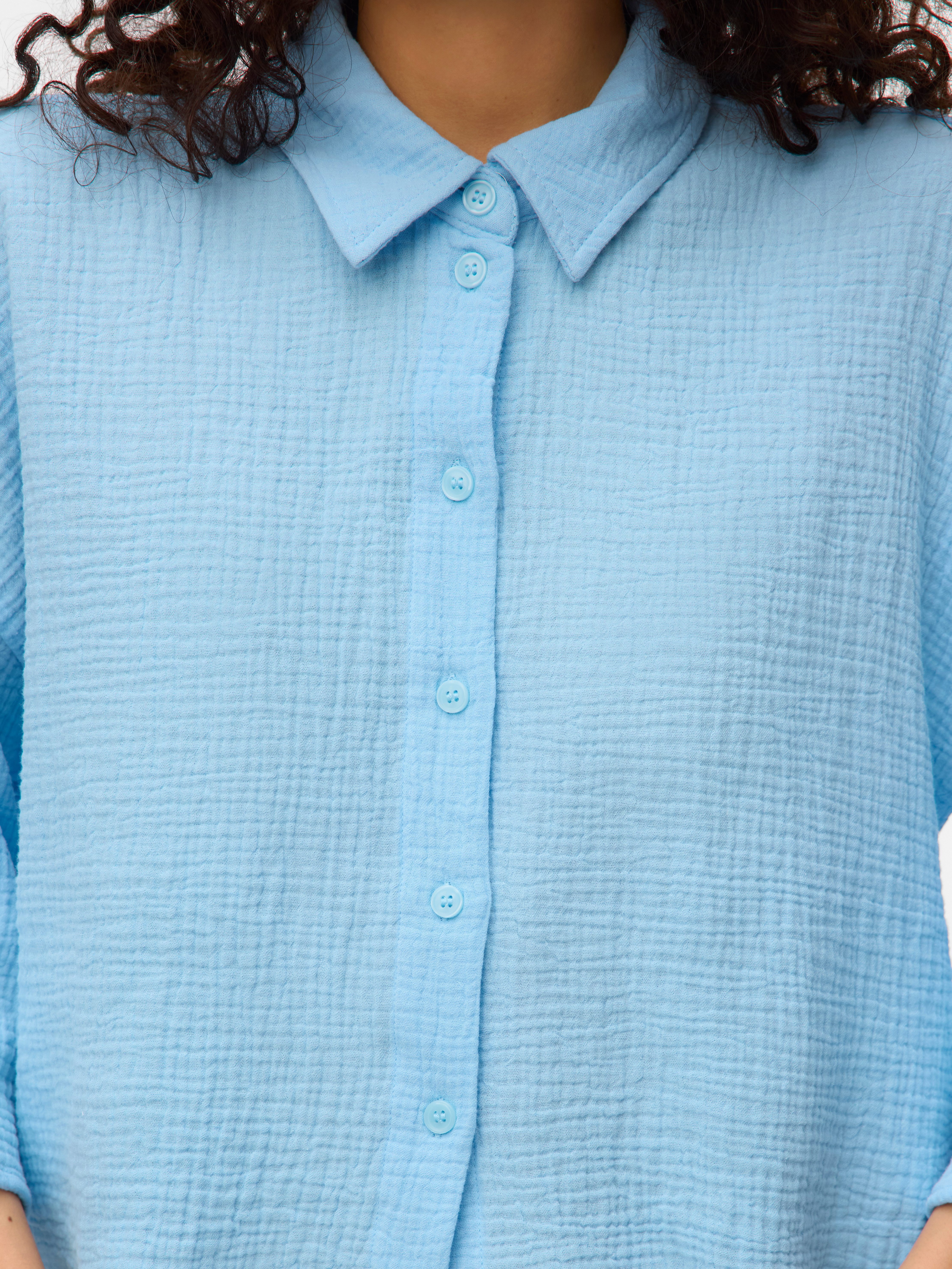 Vero Moda Overhemdblouse VMNATALI CROP SHIRT WVN NOOS