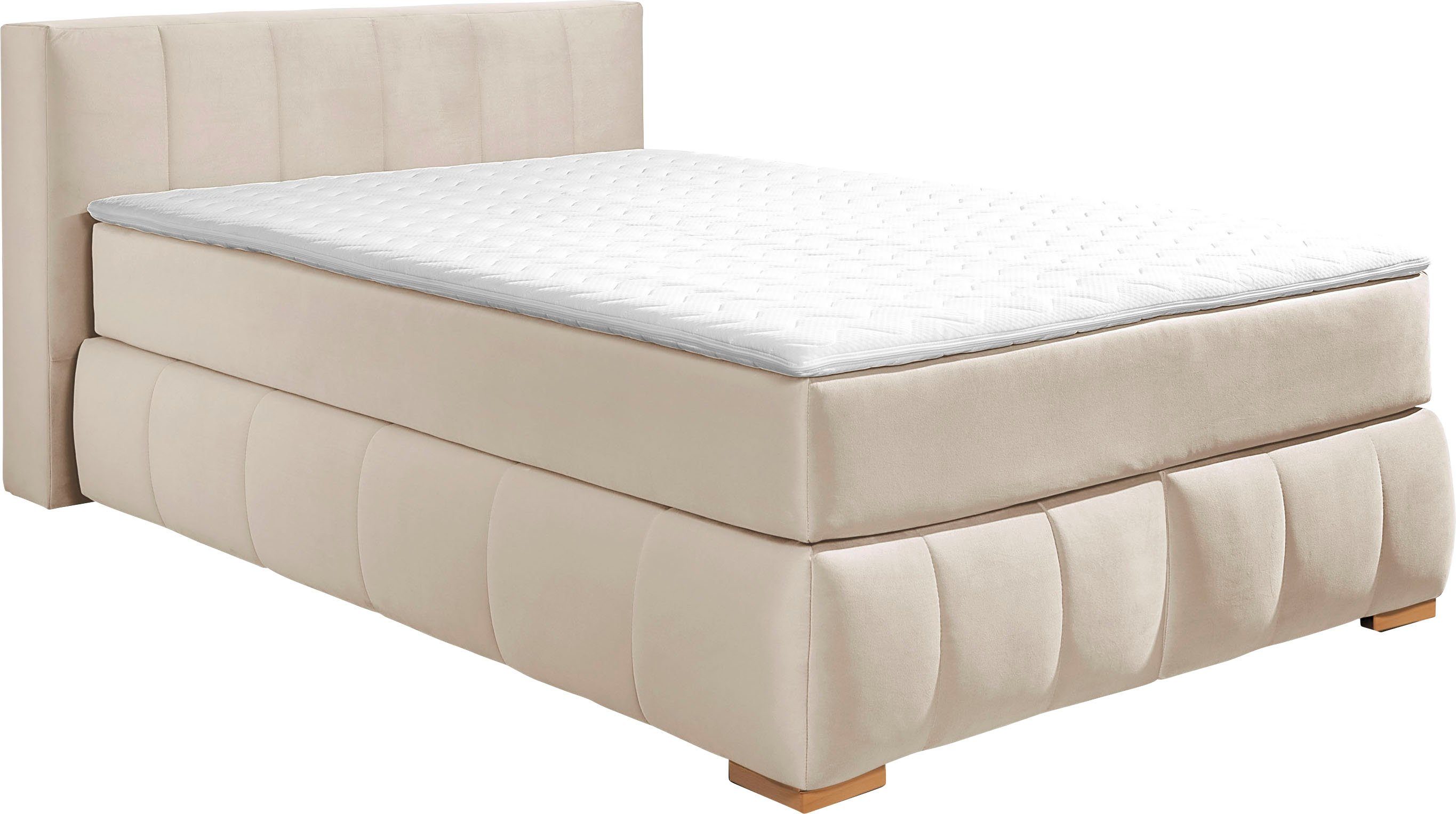 Guido Maria Kretschmer Home&Living Boxspring Chelles incl. koudschuim matrastopper, in 5 breedtes en 3 matrastypes