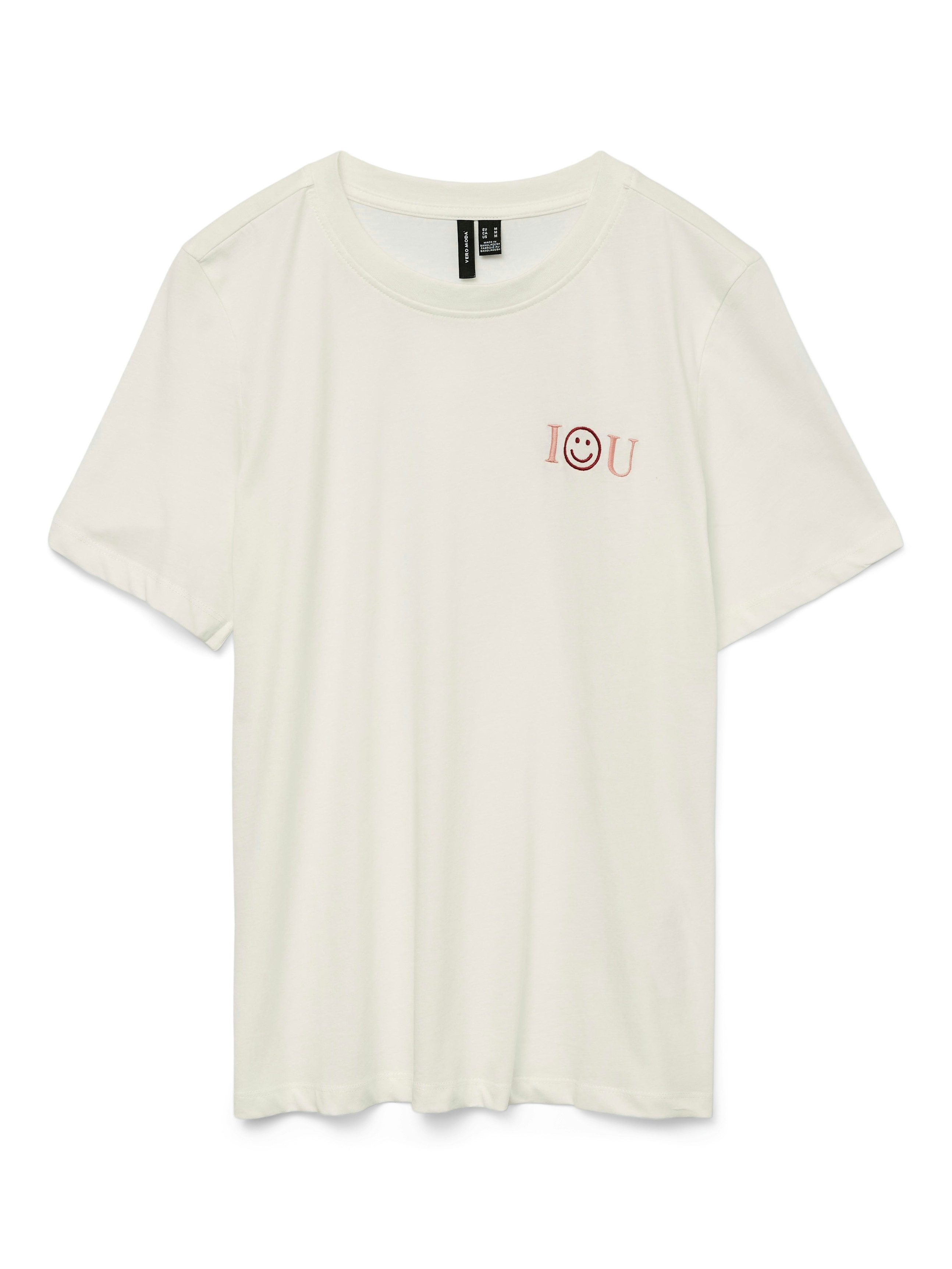 Vero Moda T-shirt VMFRIGGA PAULINA SS TOP BOX JRS GA
