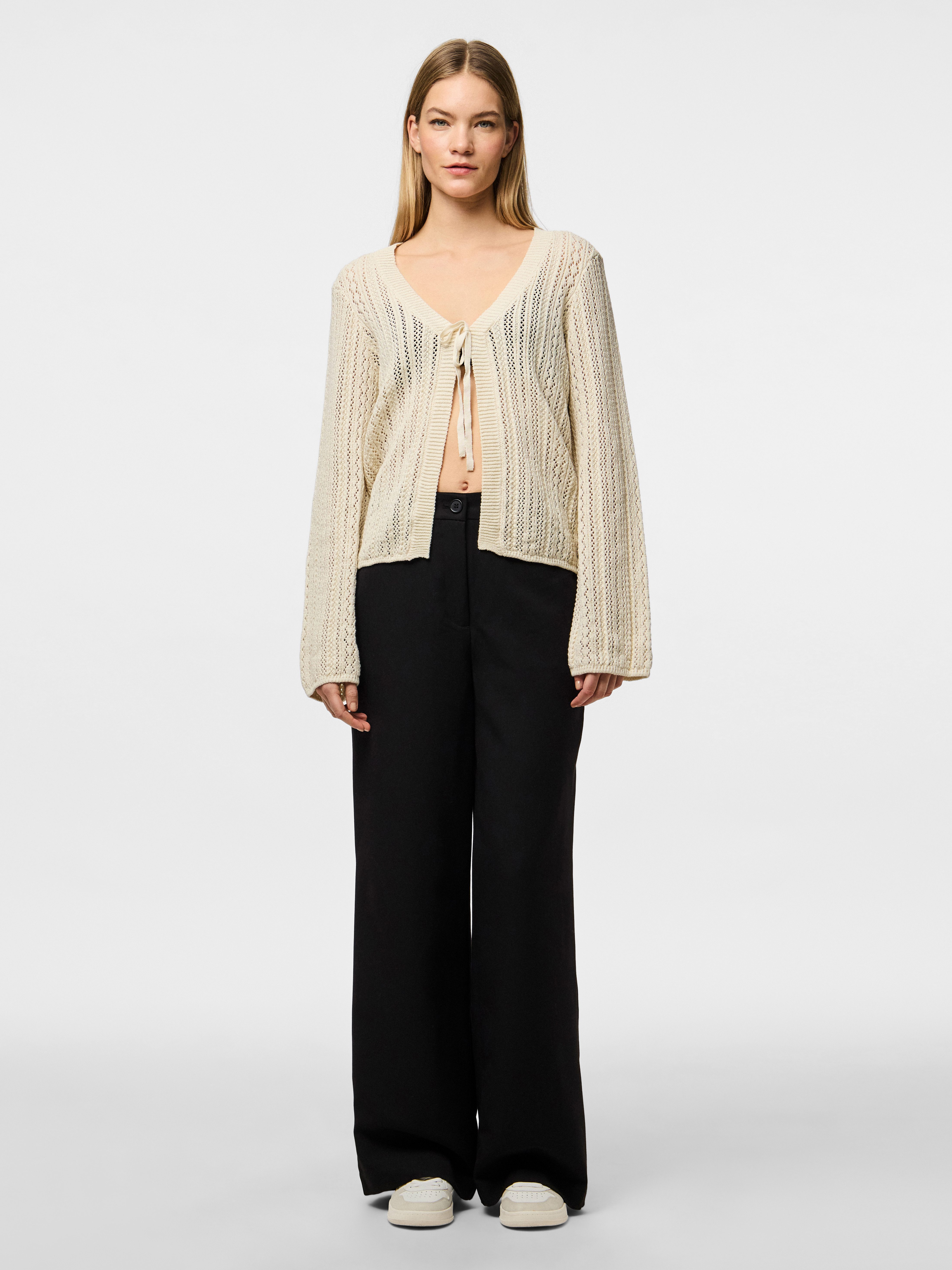 pieces Vest PCNUKA LS KNIT CARDIGAN NOOS BC