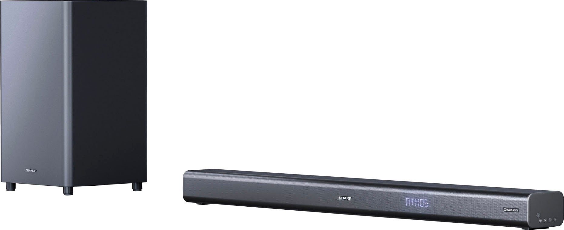 Sharp Soundbar HT-SBW460 met dolby atmos en draadloze subwoofer
