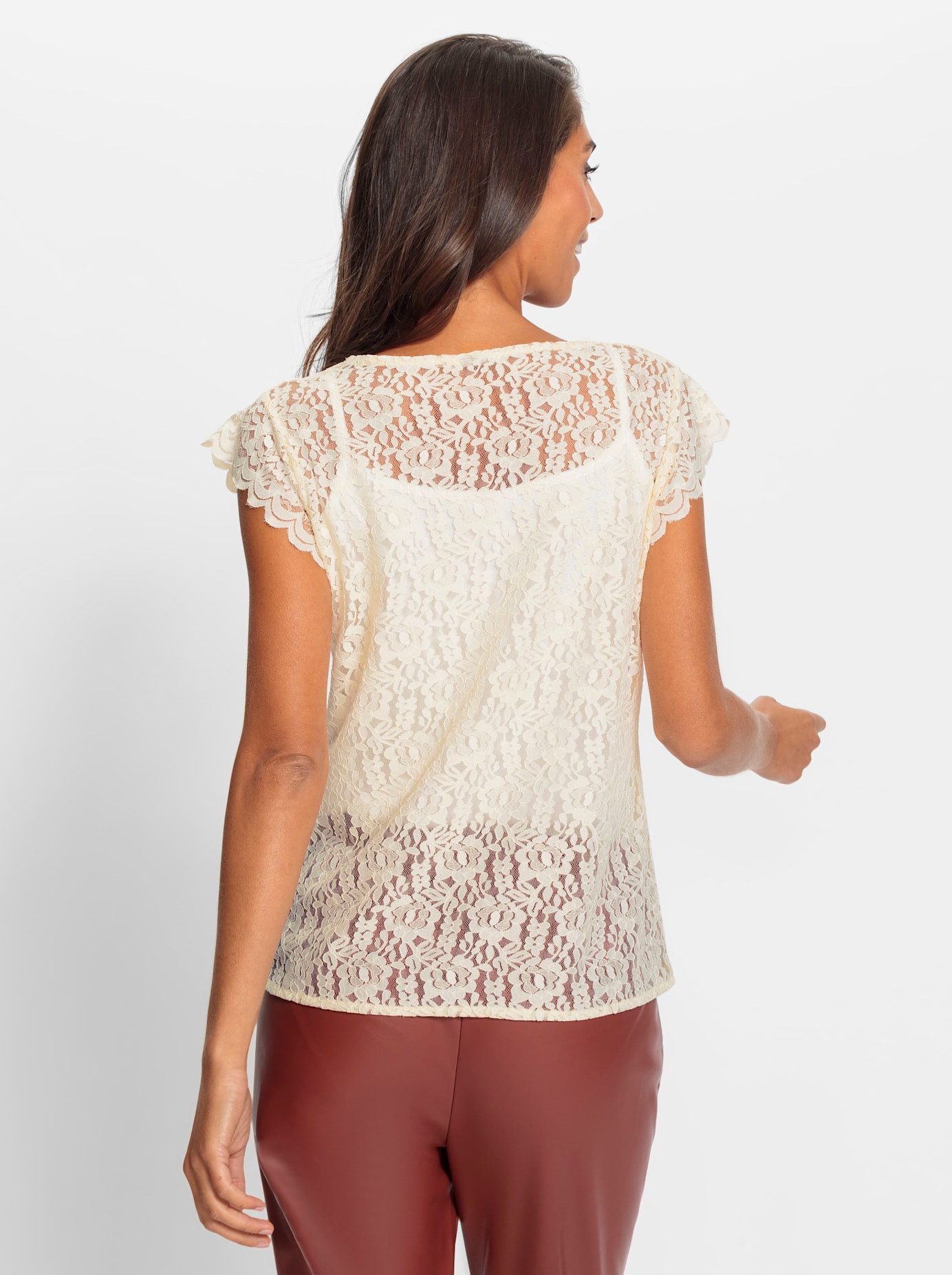 heine Kanten shirt (1-delig)