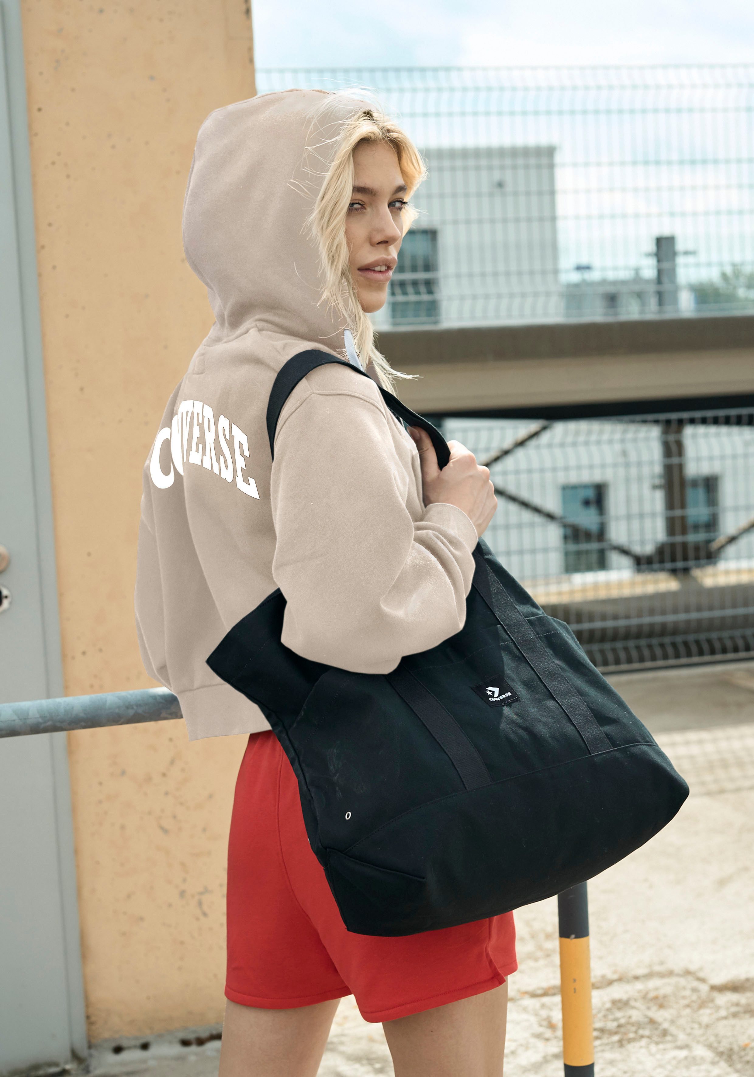 Converse Sweatvest WOMEN'S CONVERSE RETRO FULL-ZIP HOODIE (1-delig)