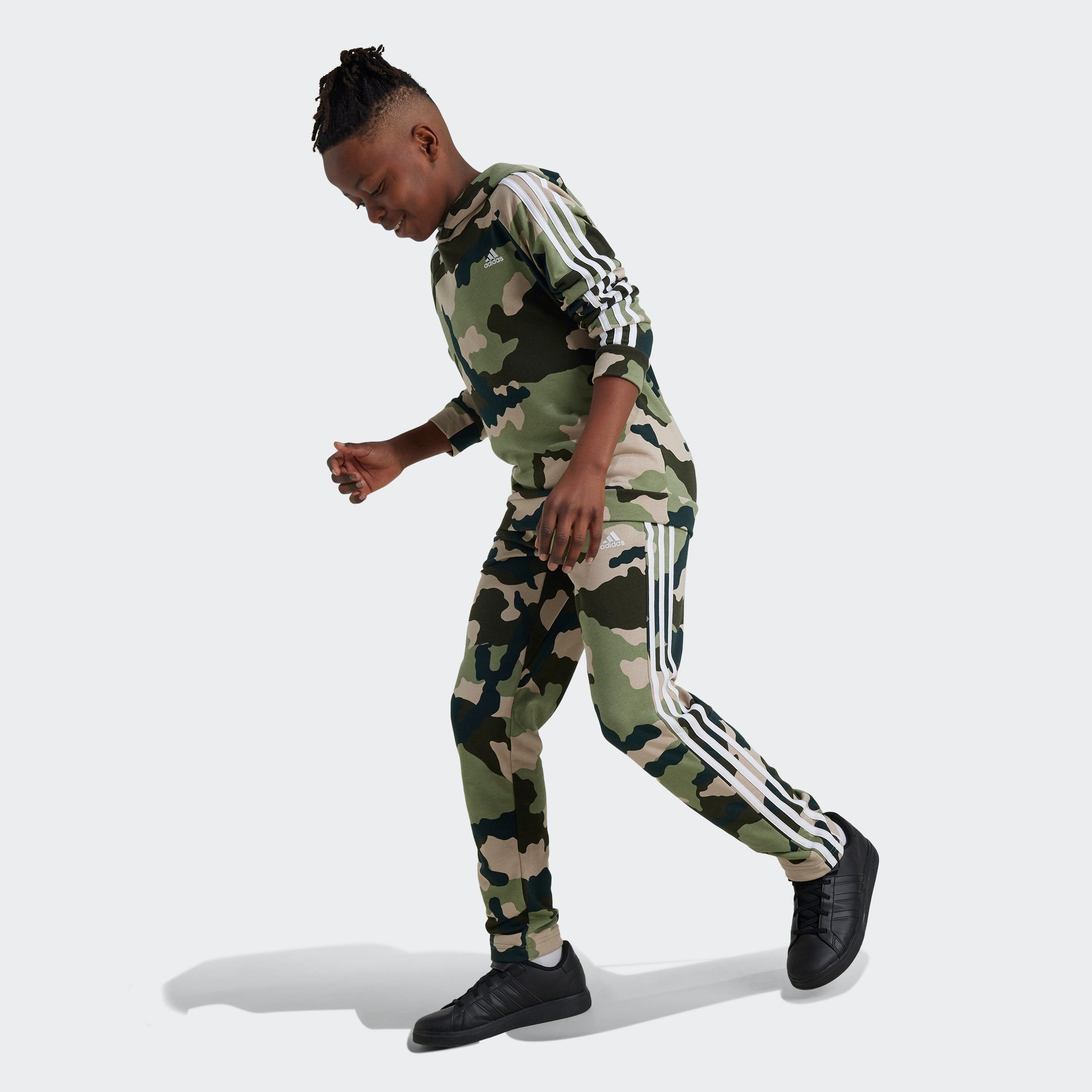 adidas Sportswear Hoodie J BL CAMO FT HD