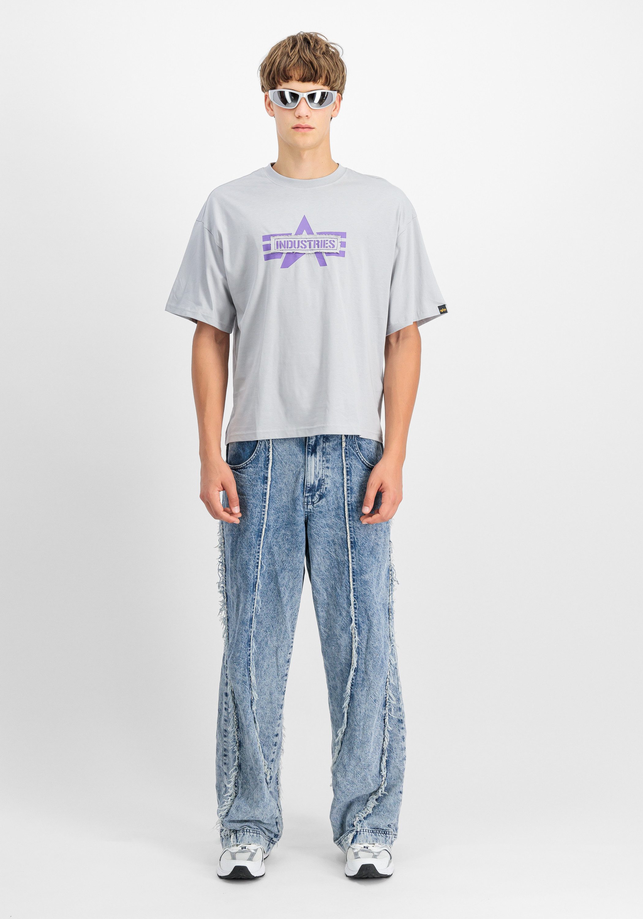Alpha Industries T-shirt Logo Edge T-Shirt