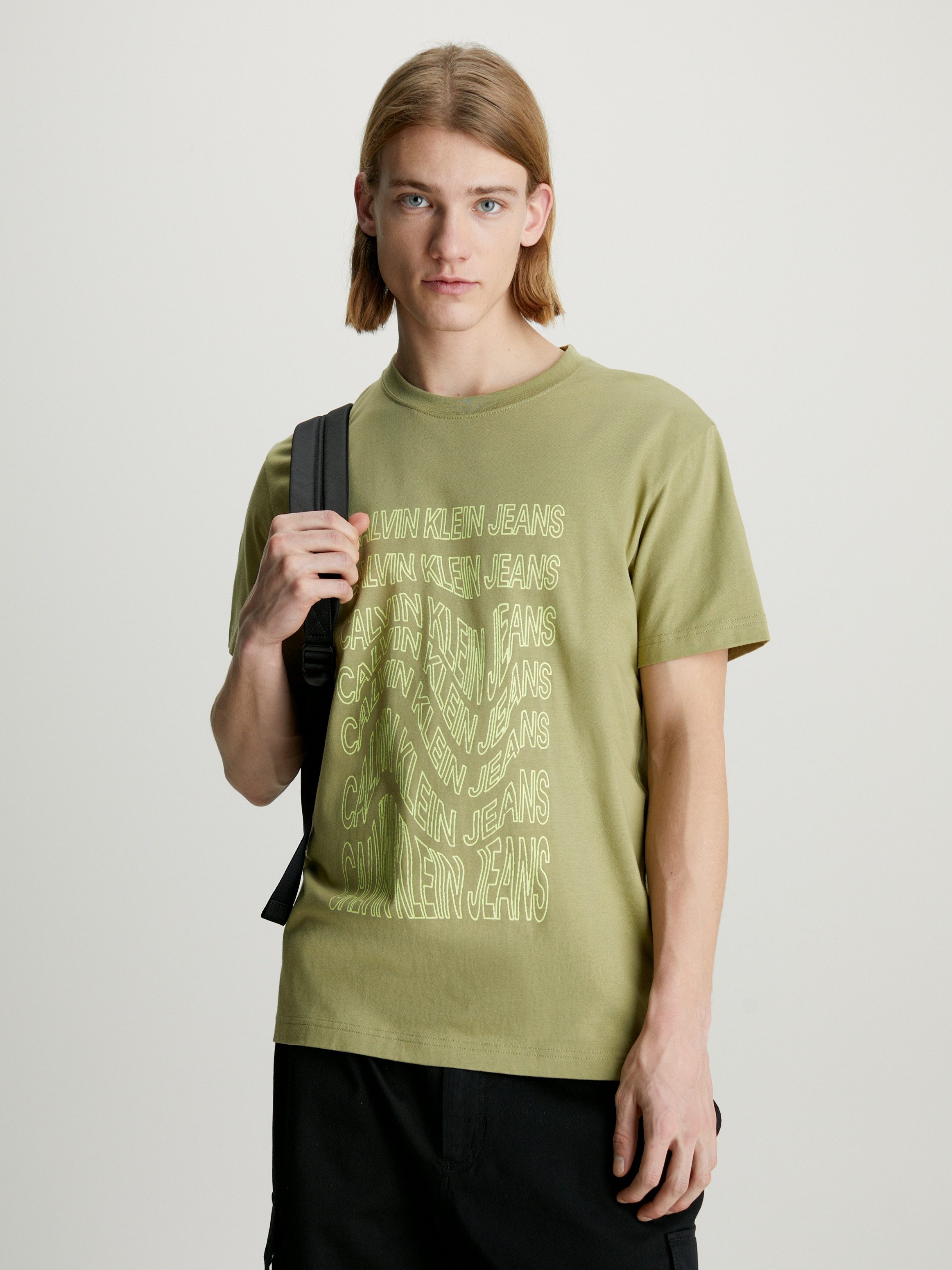 Calvin Klein T-shirt INSTITUTIONAL WARP TEE