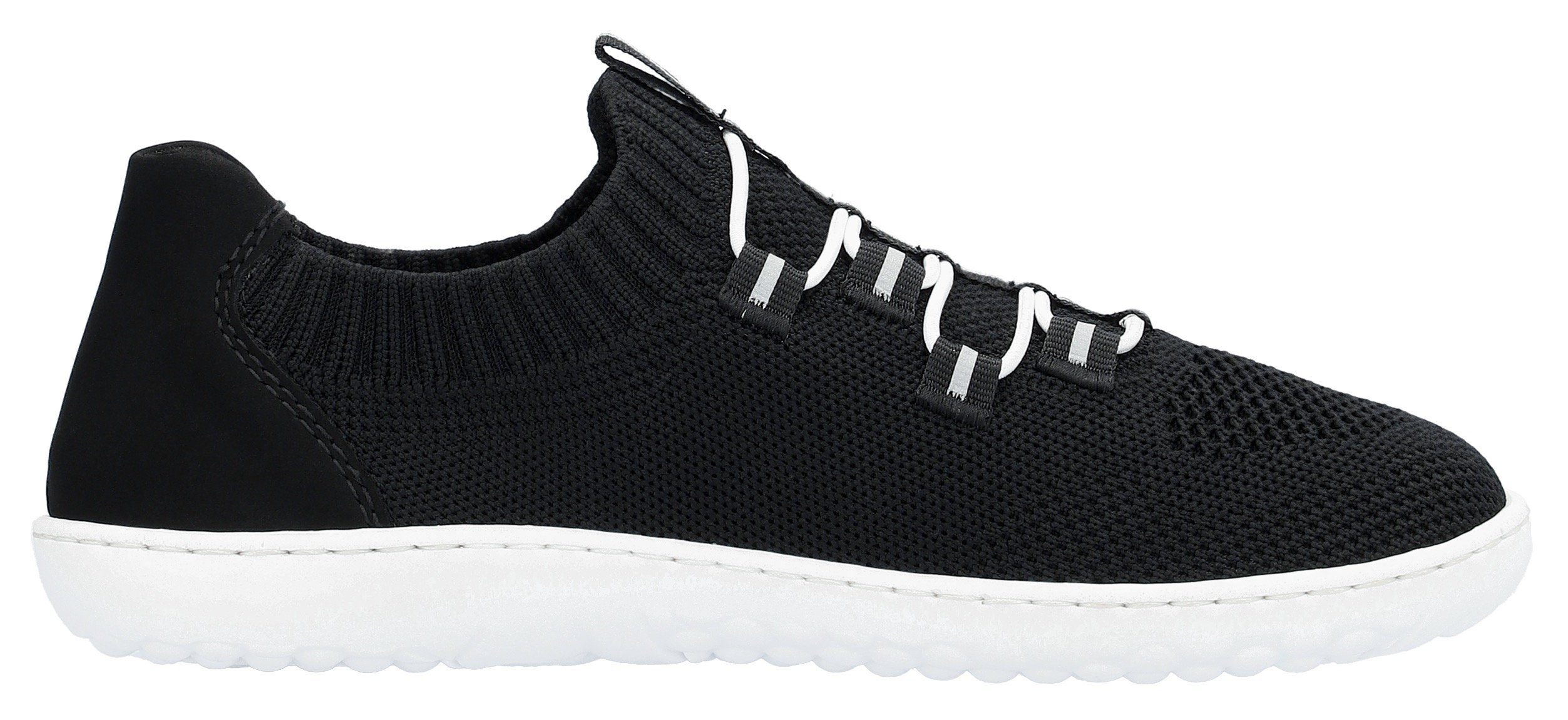 Rieker Slip-on sneakers Barefootschoenen , slipper, vrijetijdsschoen, lage schoen met elastische brei-schaft