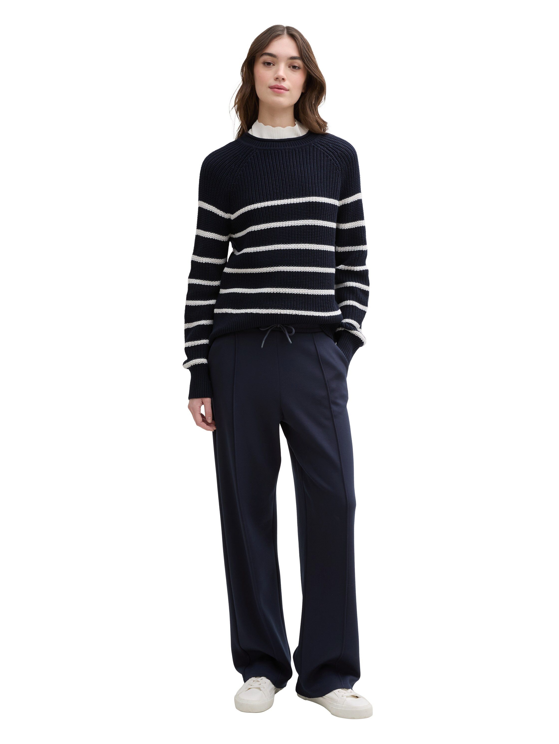 Tom Tailor Denim Gebreide trui met breistructuur