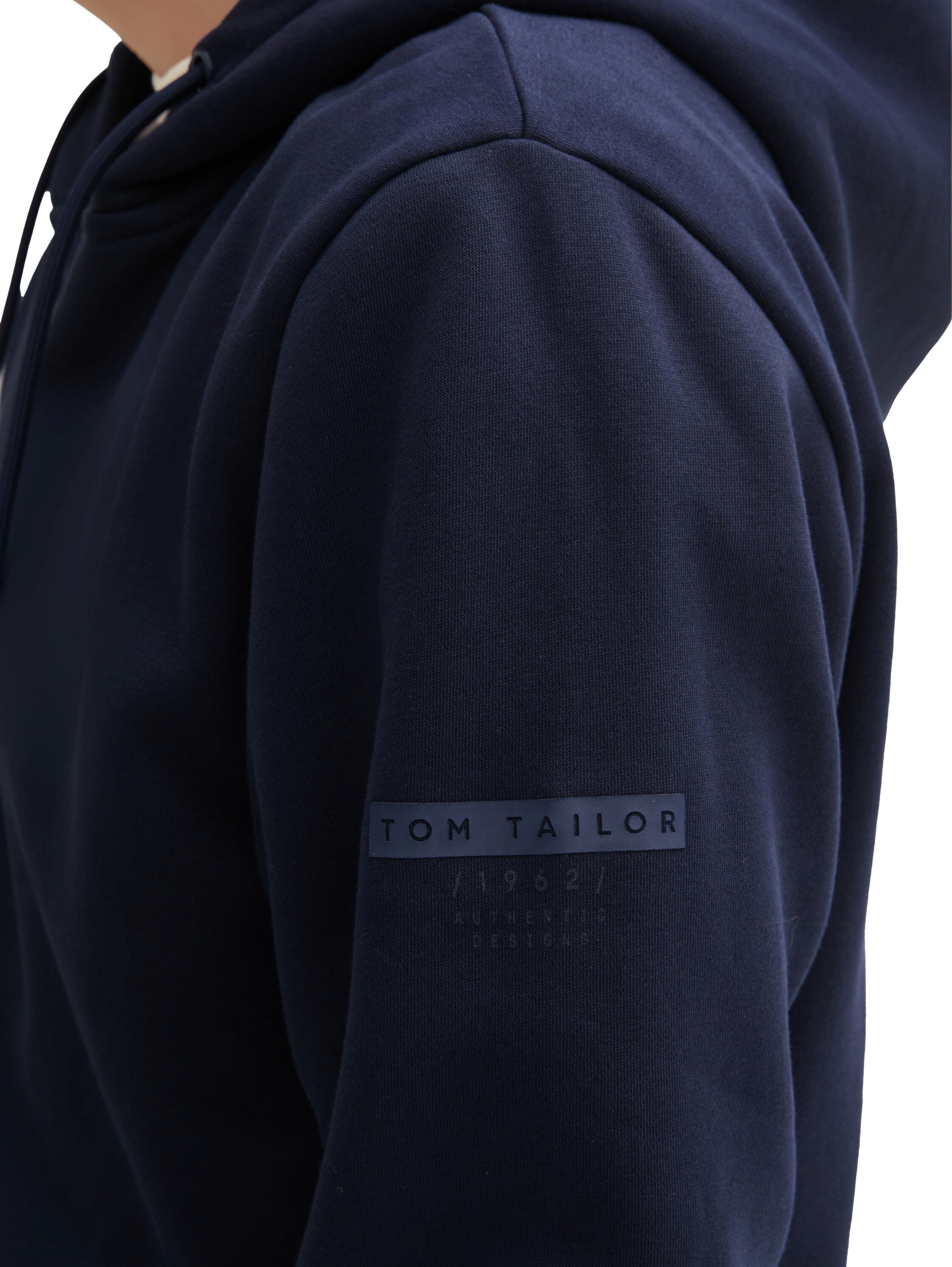 Tom Tailor Capuchonsweatvest met een capuchon