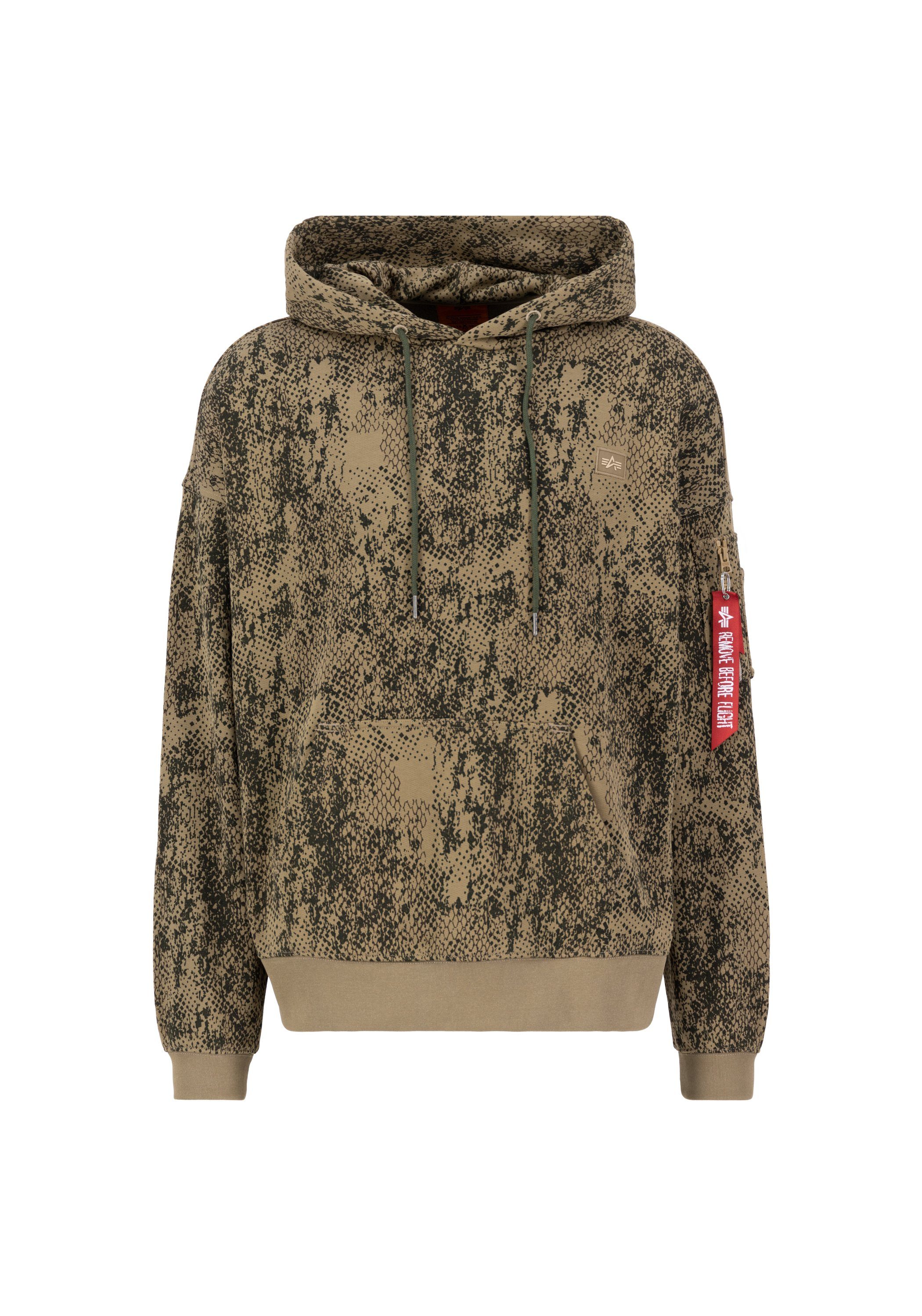 Alpha industries Essentials Relaxed Hoody Camo men Hoodies & Sweaters camouflage Maat S Kleding