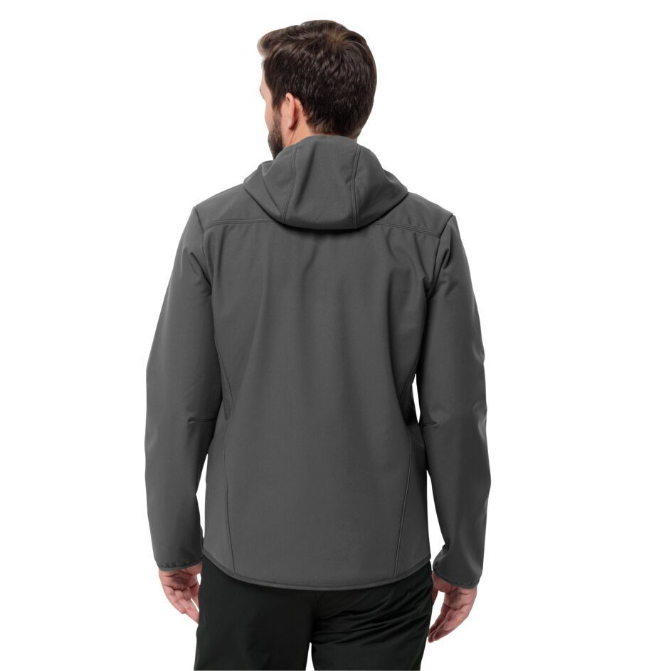Jack Wolfskin Softshell-jack BORNBERG HOODY M winddicht waterafstotend