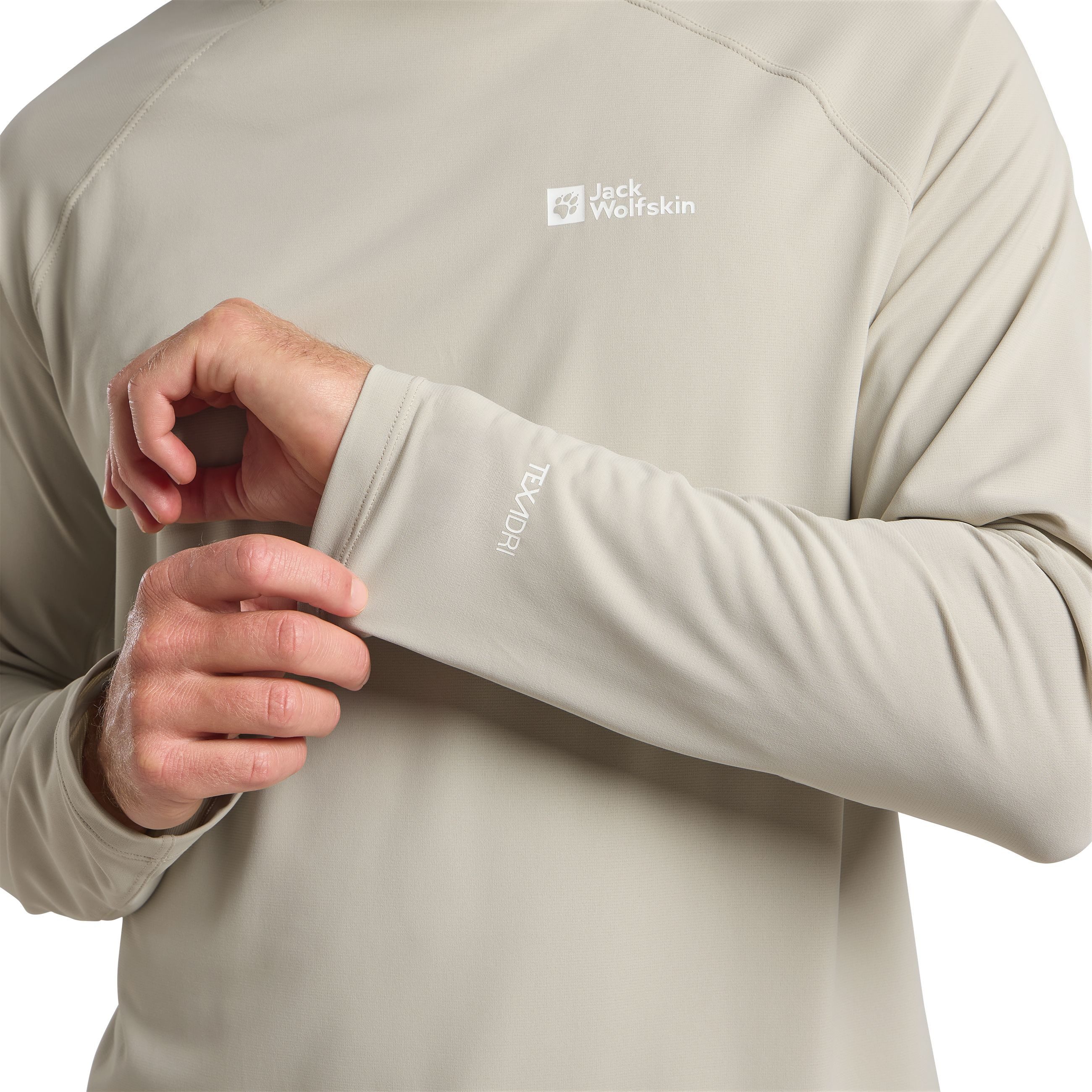 Jack Wolfskin Functioneel shirt PRELIGHT SWIFT HOODY M