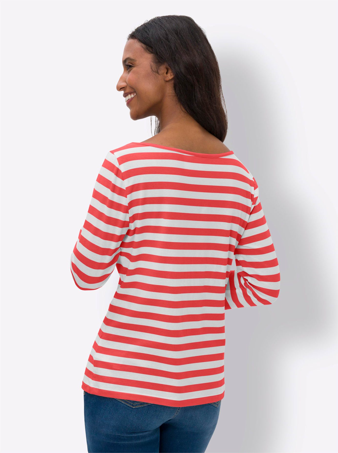 heine T-shirt Gestreept shirt (1-delig)