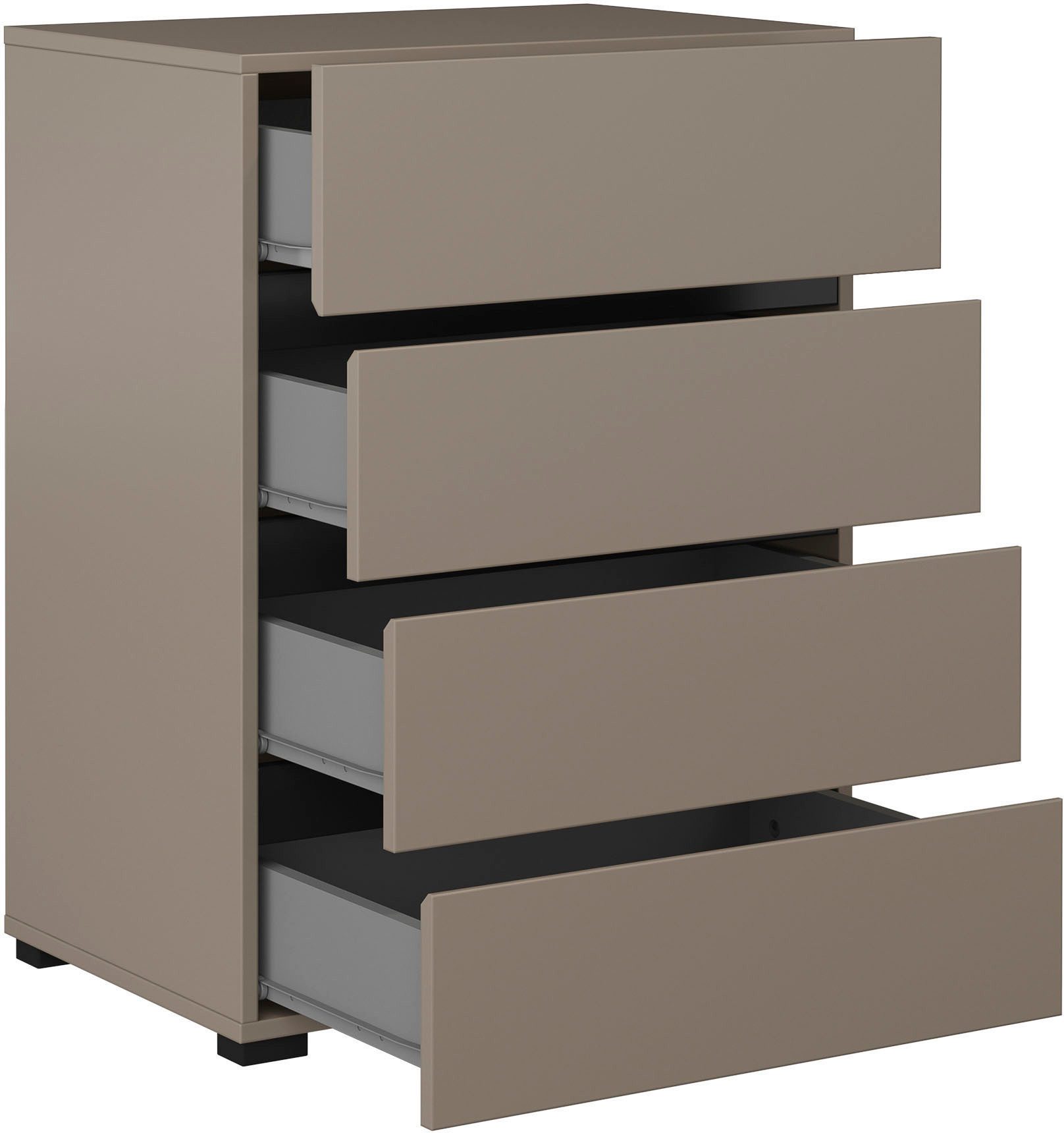 INOSIGN Kast Cross,Breedte 60 cm, moderne greeploze sideboard,4 lades