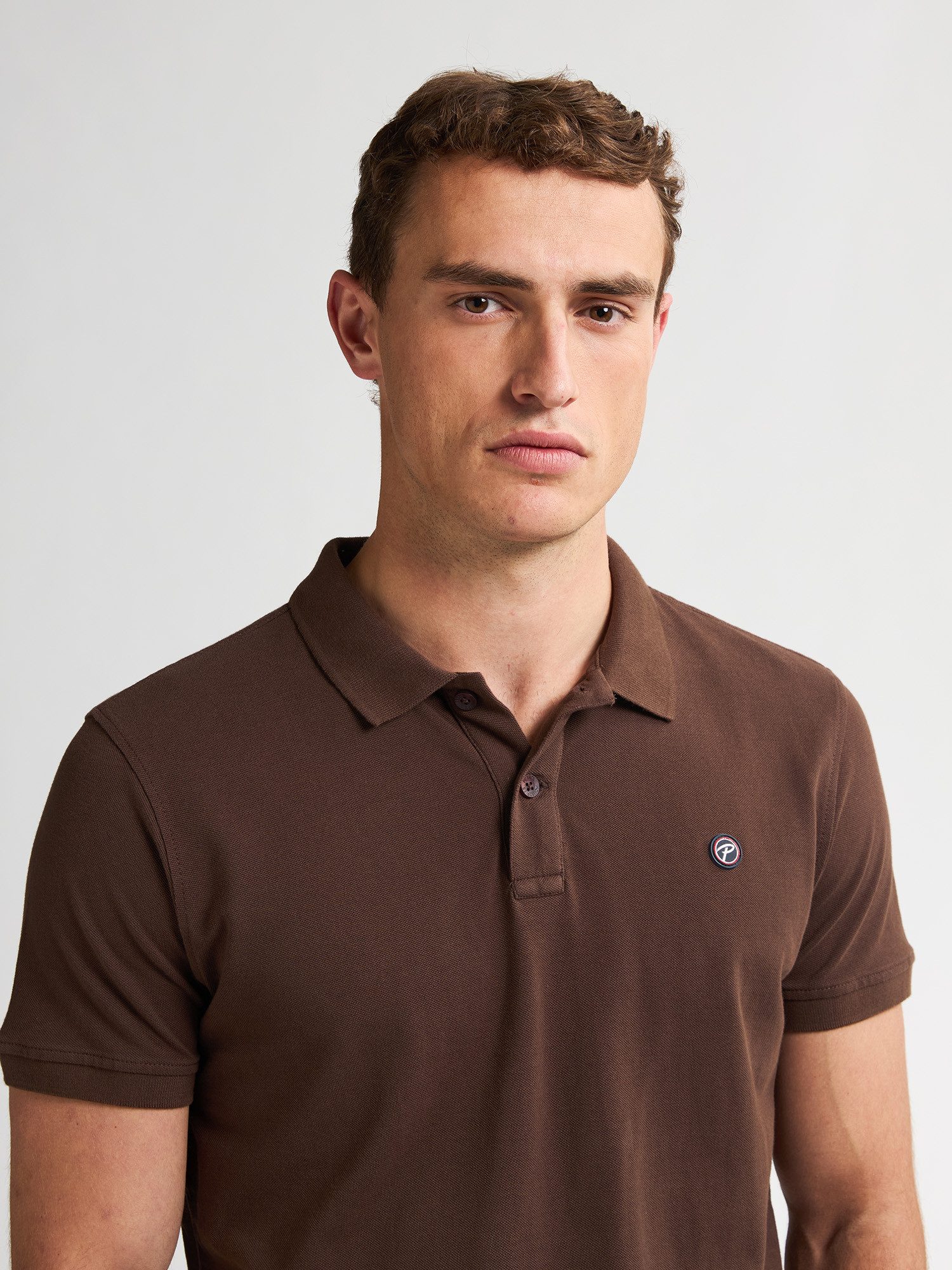 Petrol Industries Poloshirt met geborduurd logo