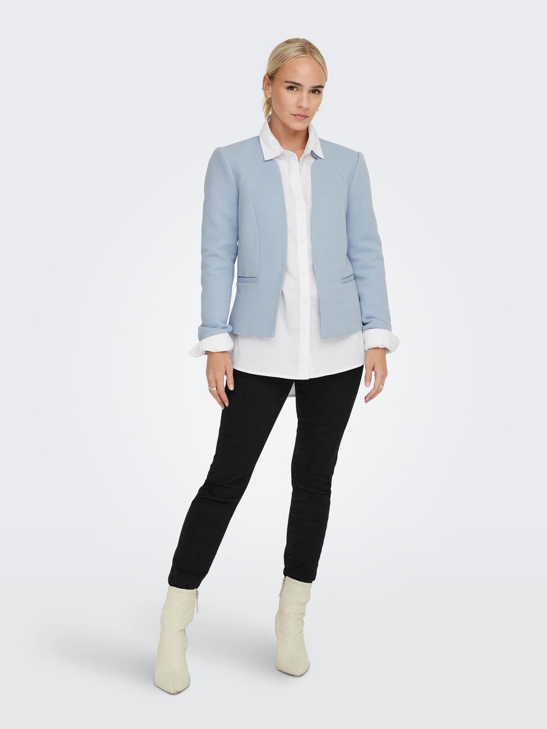 Only Korte blazer ONLADDY-LINEA L/S SHORT BLAZER CC TLR