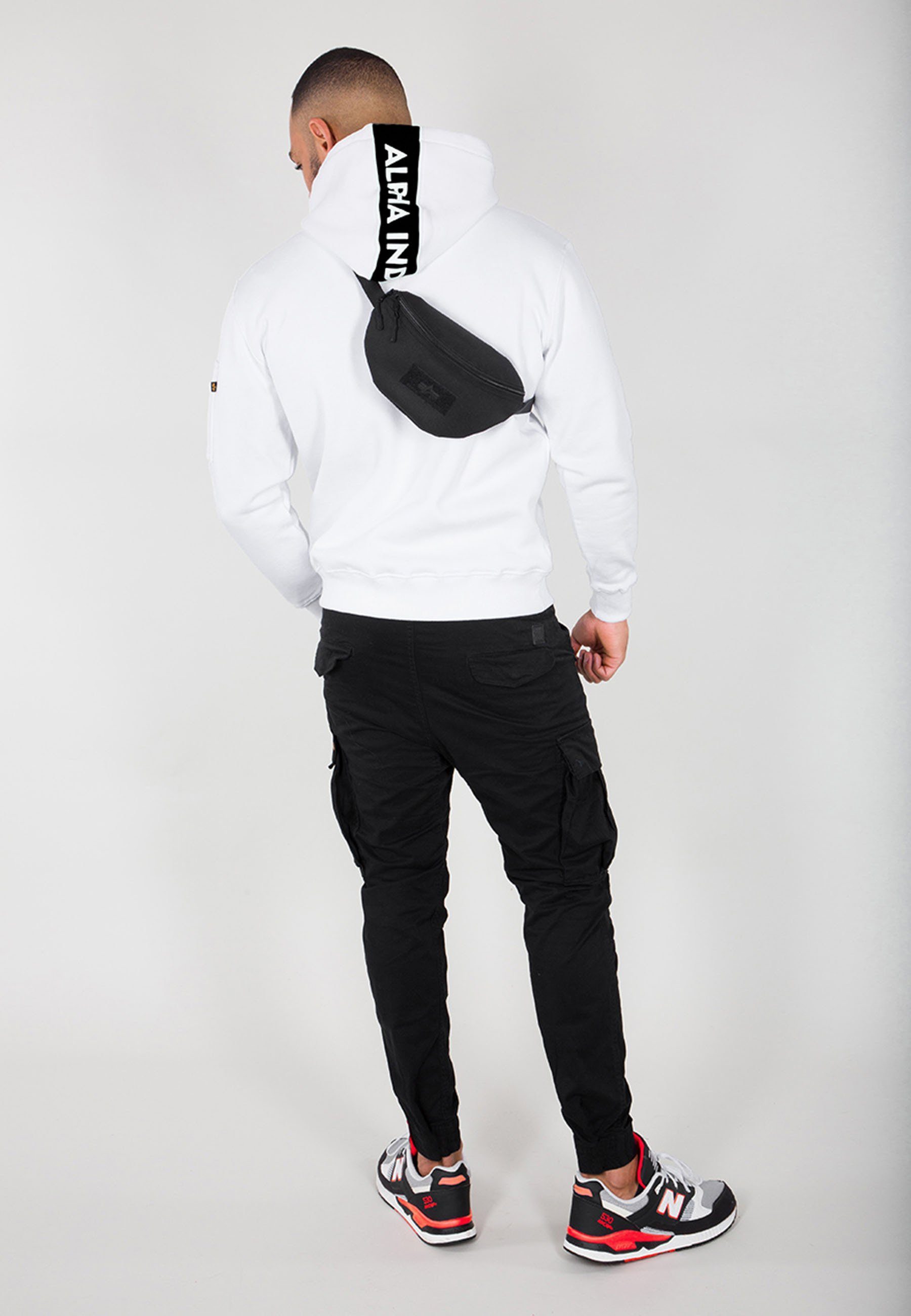 Alpha Industries Hoodie Alpha Industries Men - Hoodies Red Stripe Hoodie