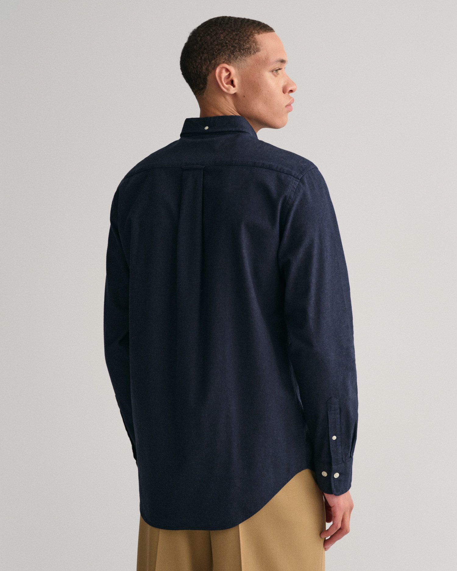 Gant Overhemd met lange mouwen REG FLANNEL MELANGE SHIRT