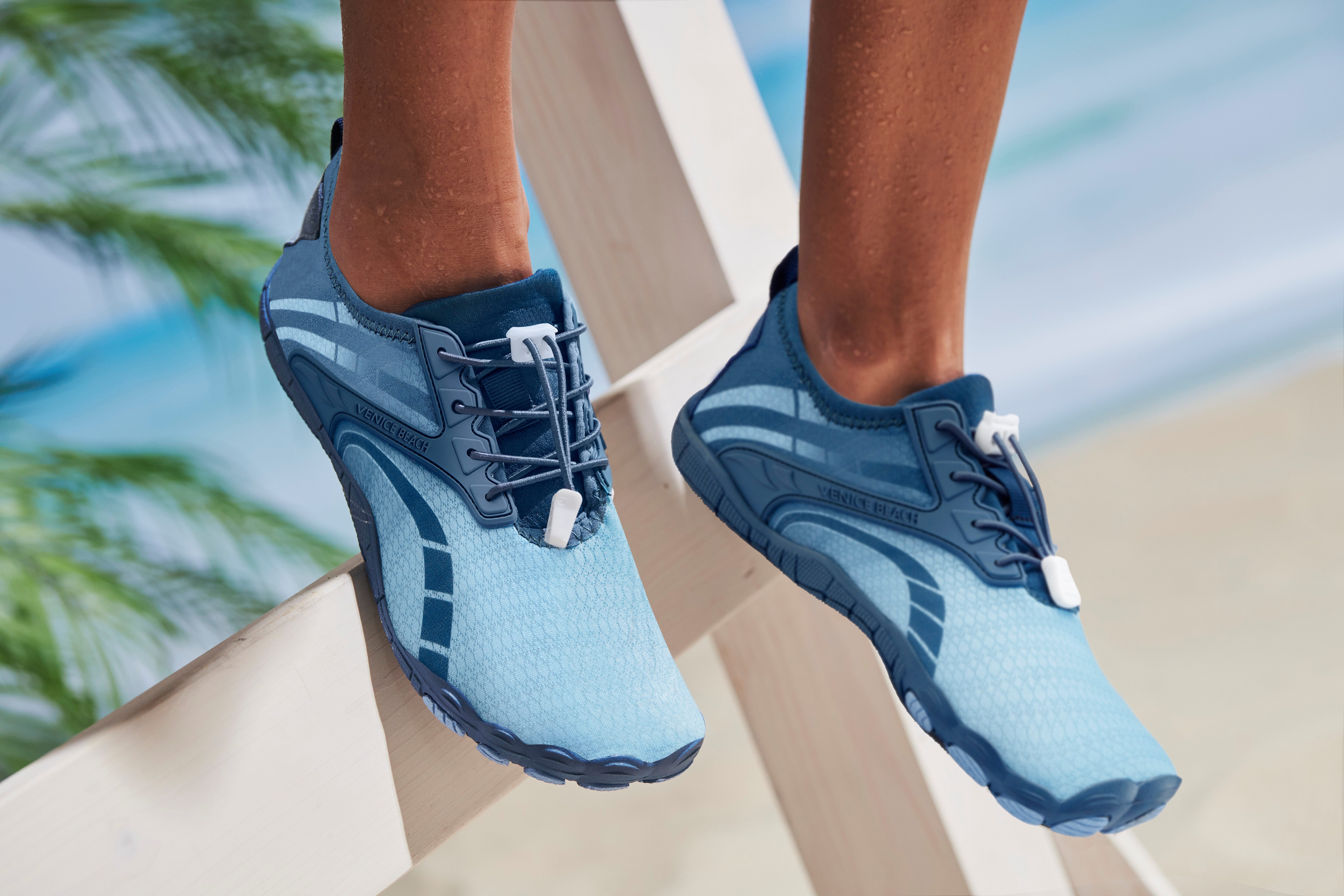 Venice Beach Waterschoenen met koord, badslipper, slipper, waterschoen, unisex vegan