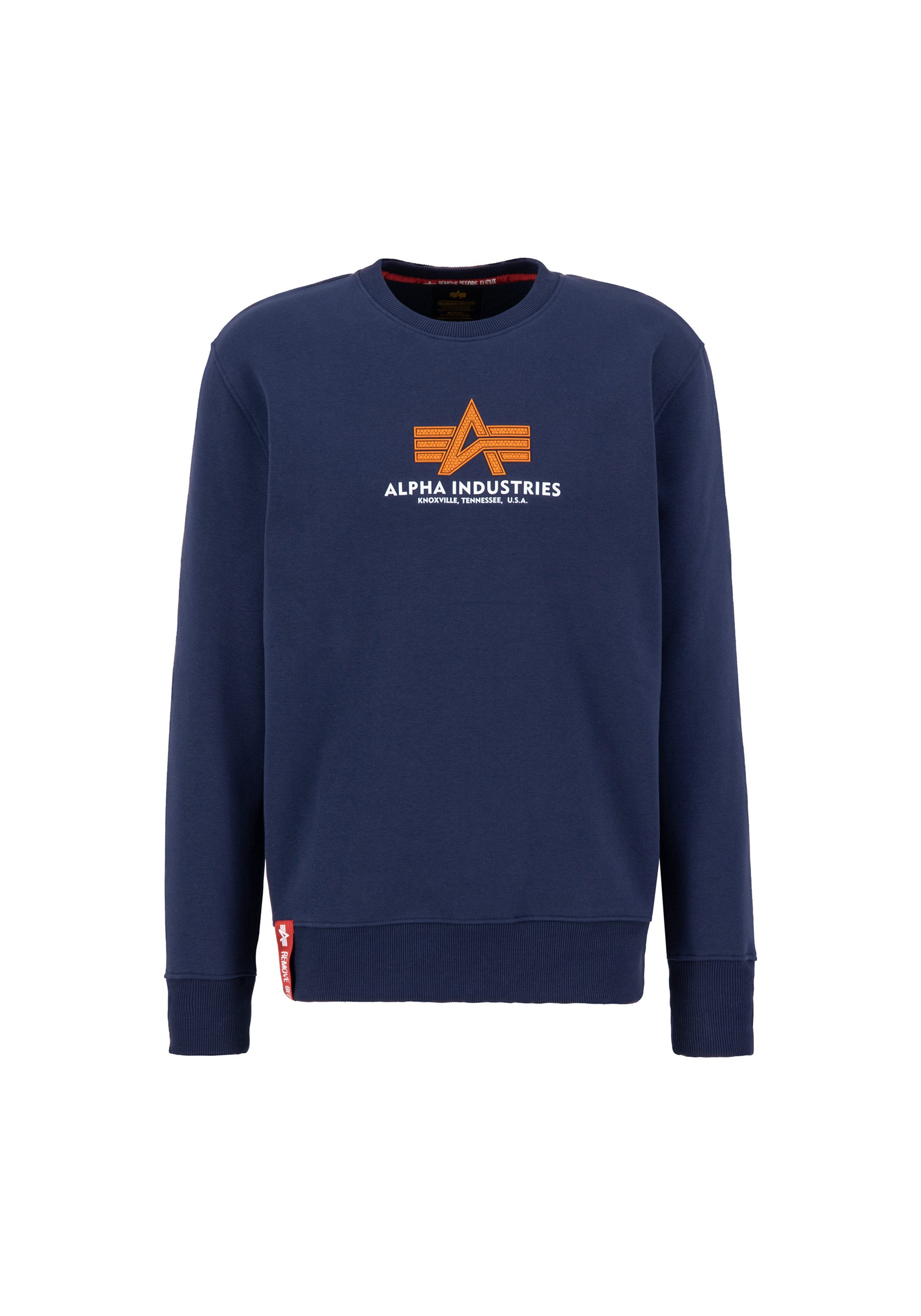 Alpha Industries Sweater  Men - Sweatshirts Basic Sweater Rubber