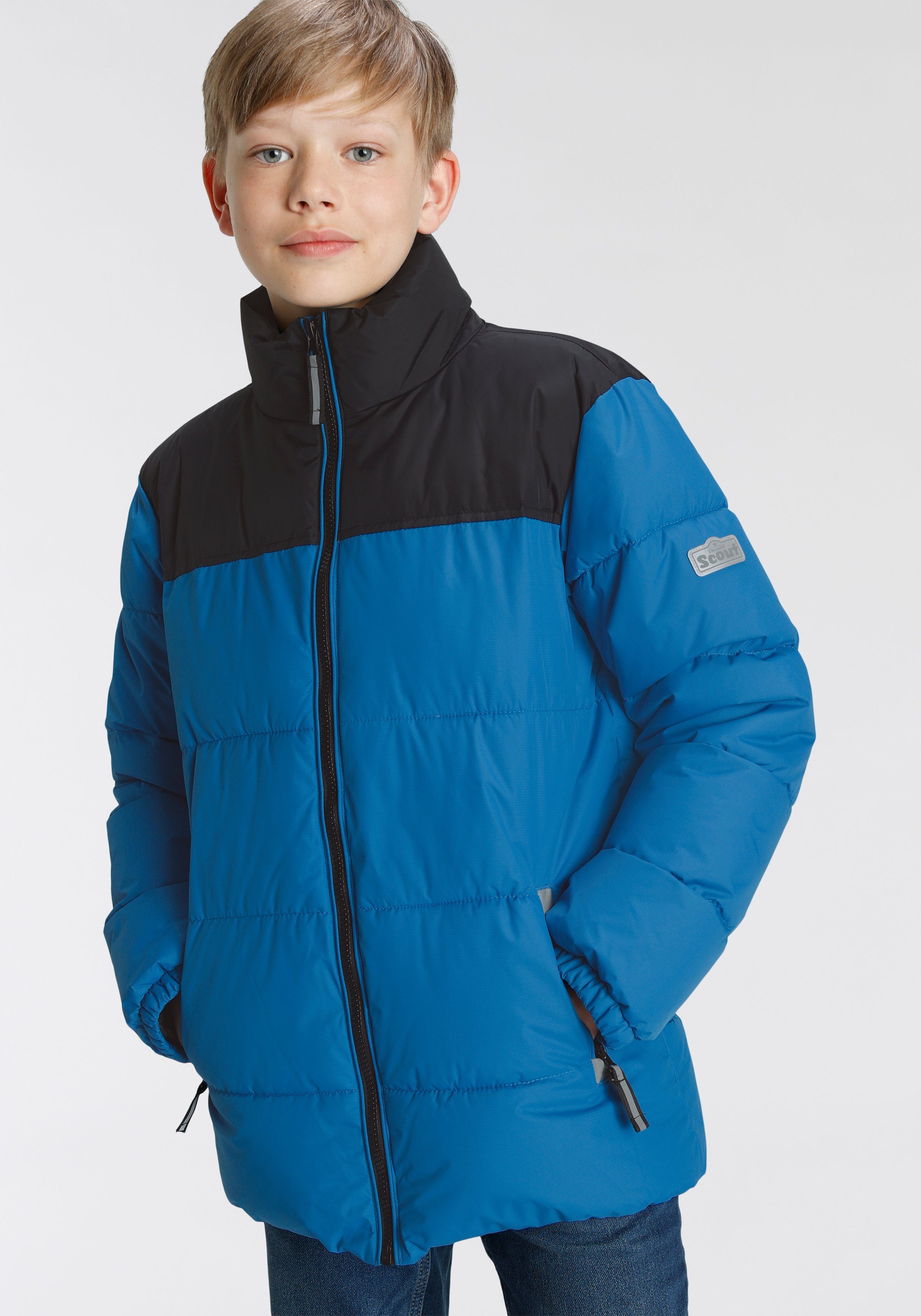 Scout Gewatteerde jas Buffer met colourblocking