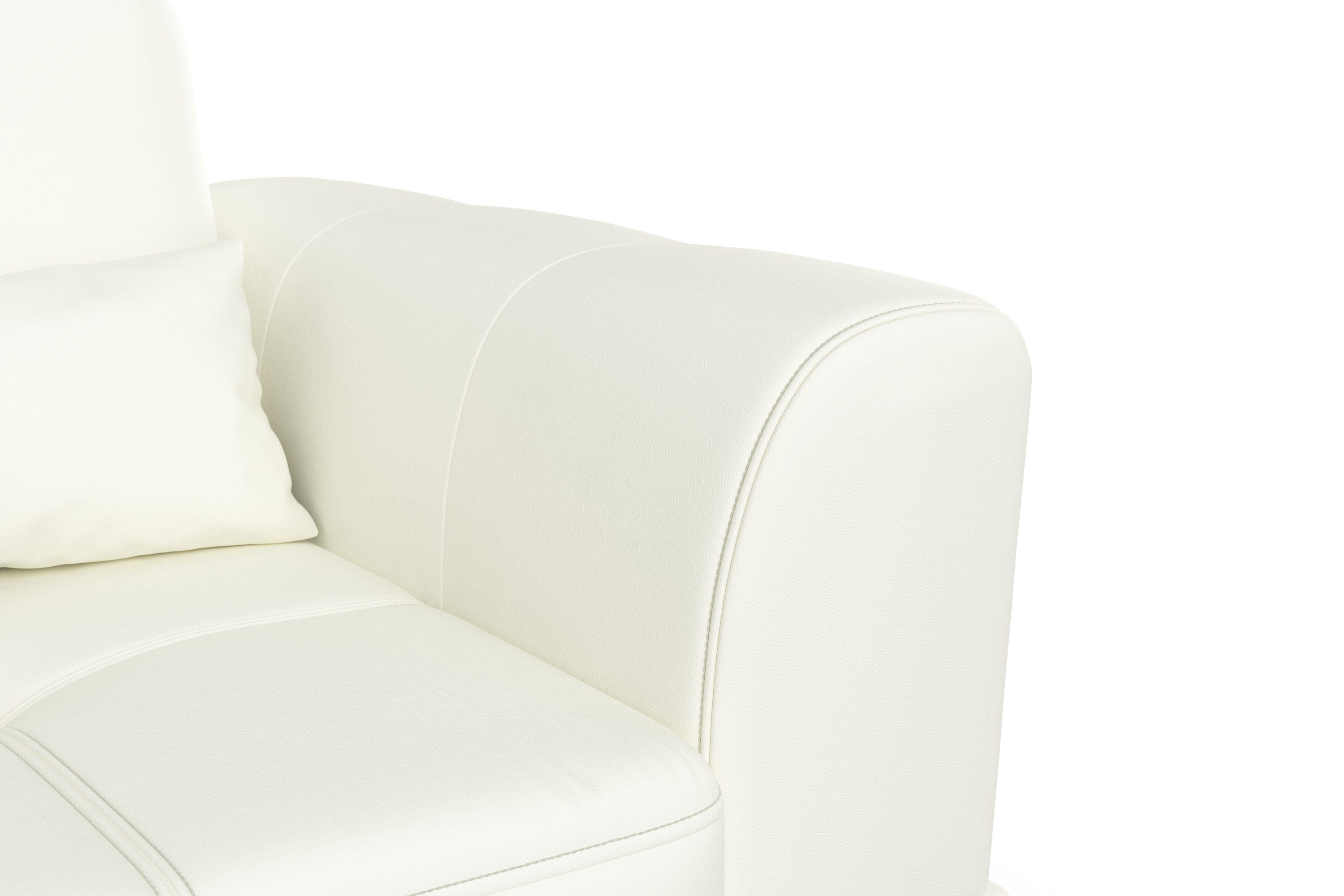 sit&more Hoekbank Bendigo L-vorm inclusief zitdiepteverstelling, bodemvrijheid 15 cm, in 2 pootkleuren