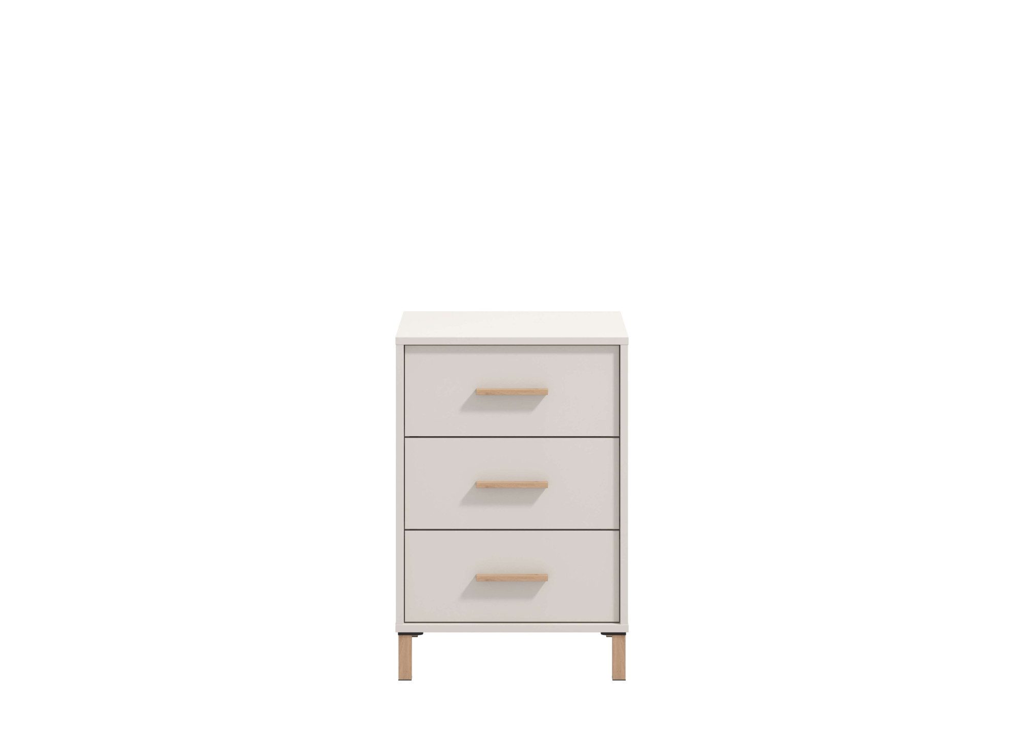 Home affaire Nachtkastje Belfort nachtkastje nachttafel Made in Europe met 2 of 3 lades, fsc®-gecertificeerd, trendy kleur cashmere