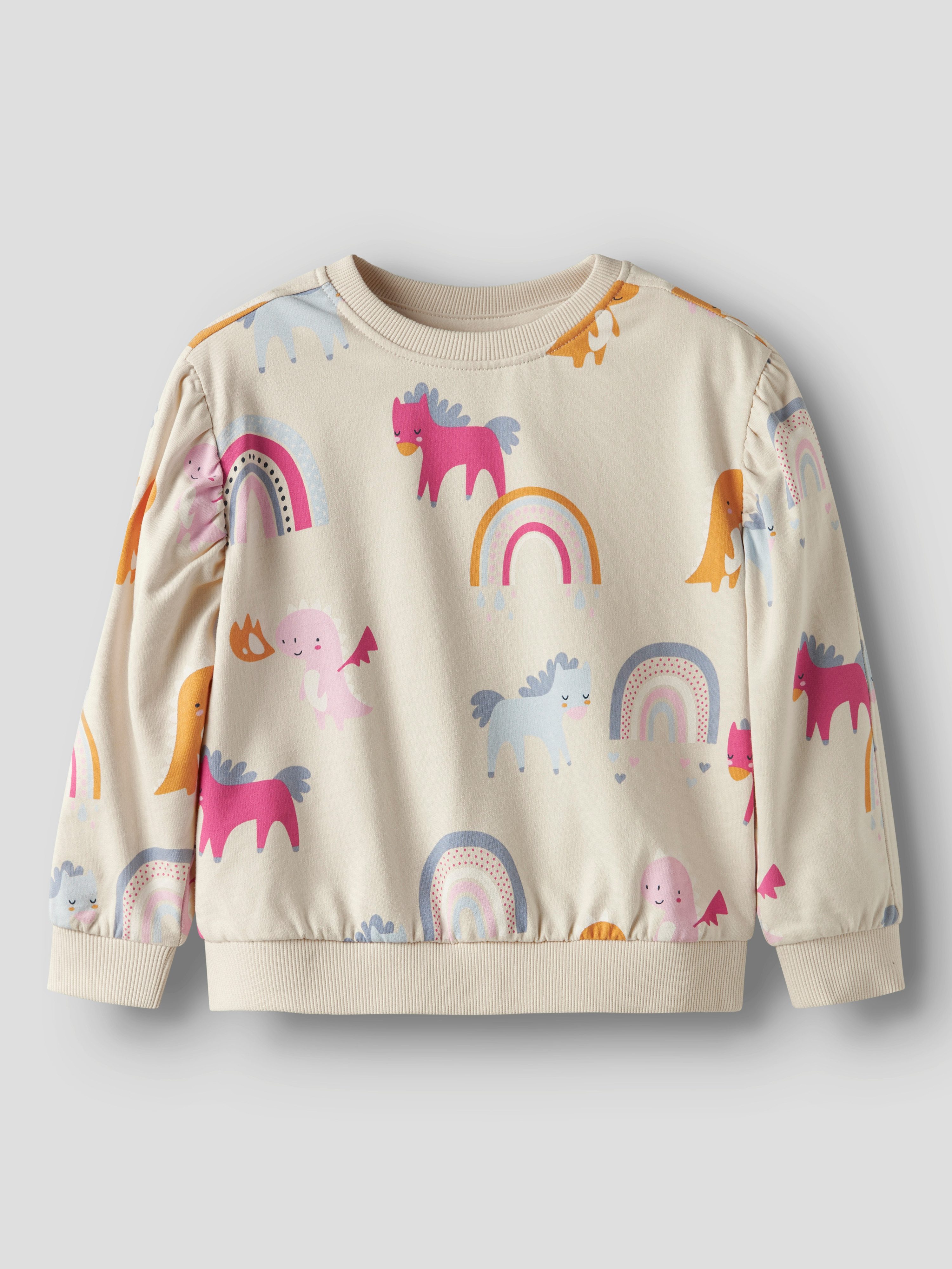 Name It Sweatshirt NMFNULA LS NREG SWEAT BRU PB