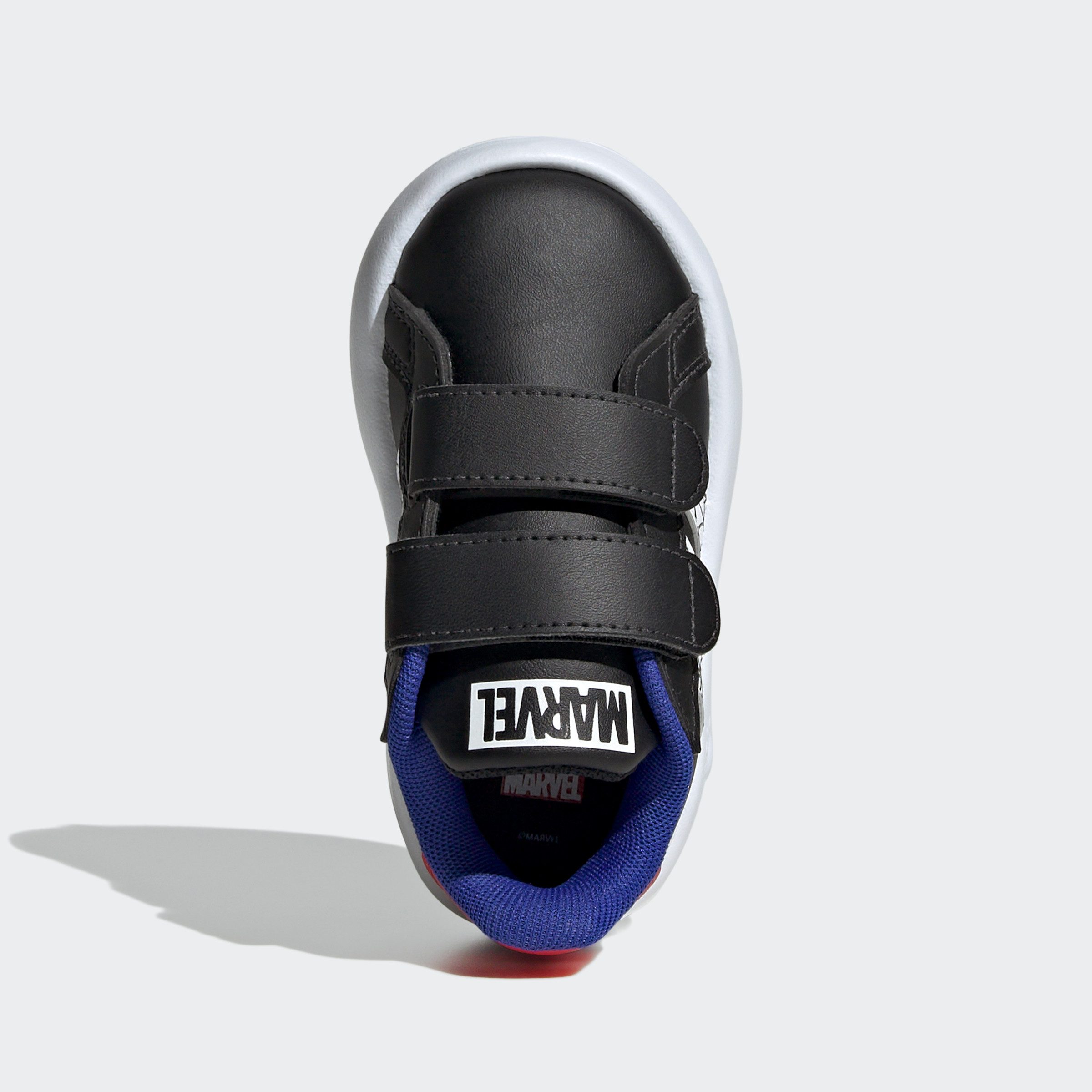 adidas Sportswear Klittenbandschoenen ADIDAS MARVEL SPIDER-MAN KINDER GRAND COURT SCHOEN Design geïnspireerd op de adidas Superstar, voor kinderen