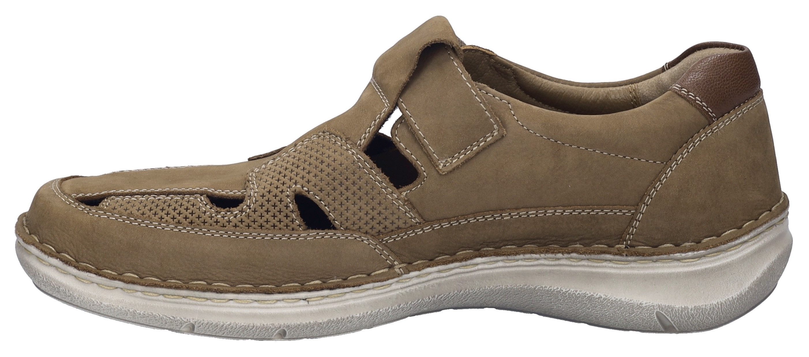 Josef Seibel Klittenbandschoenen New Anvers 81 , bakkersandaal, comfortabele schoen, lage schoen in breedte k (zeer breed)