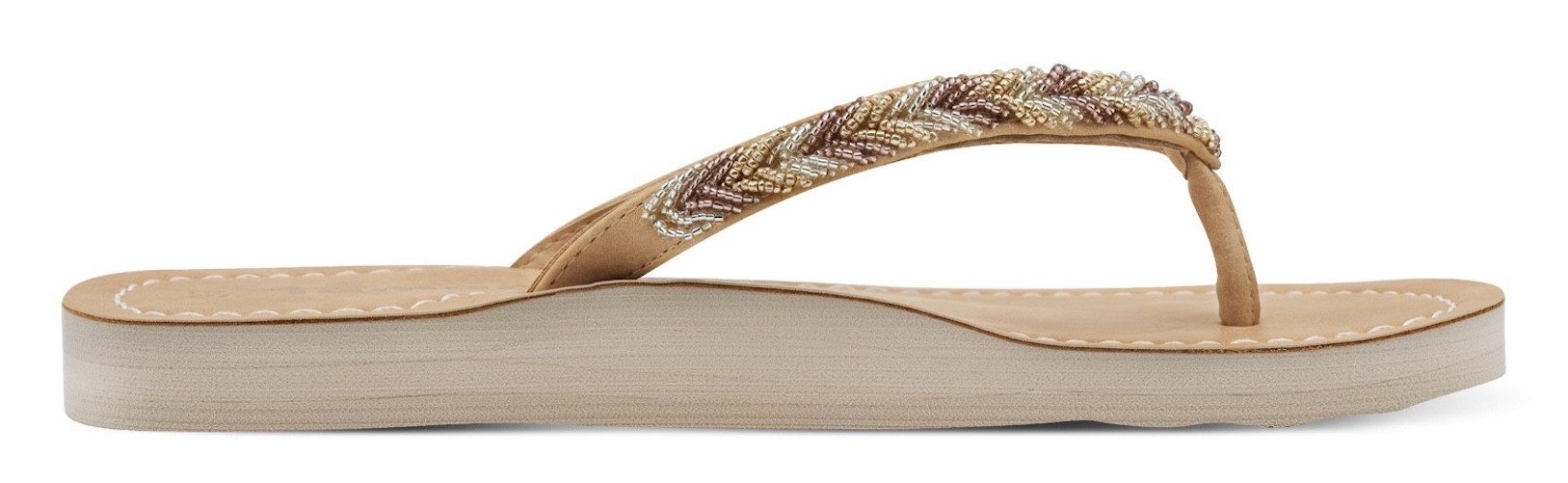 Tamaris Teenslippers , zomerschoen, slippers, strandschoen in vlechtlook