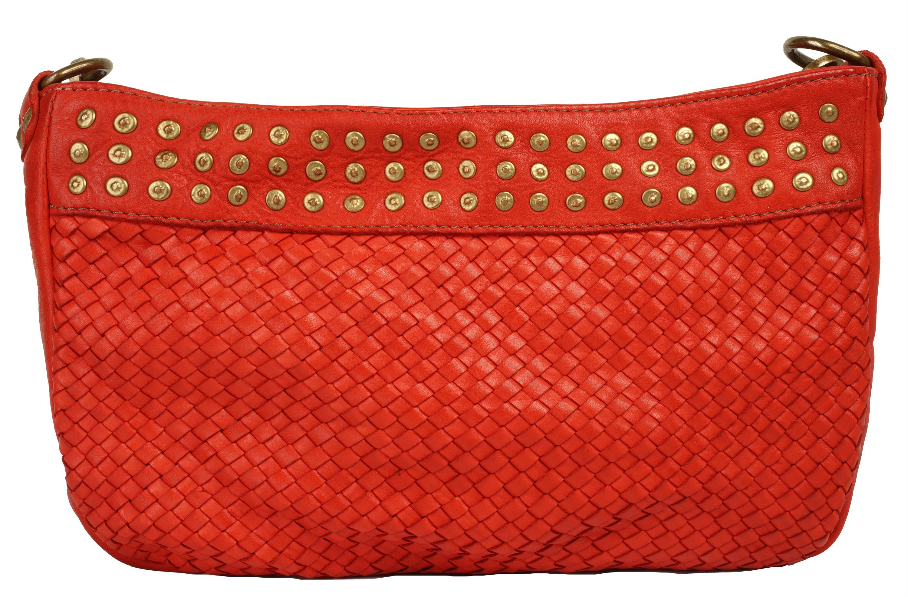 Samantha Look Schoudertas echt leer, made in italy