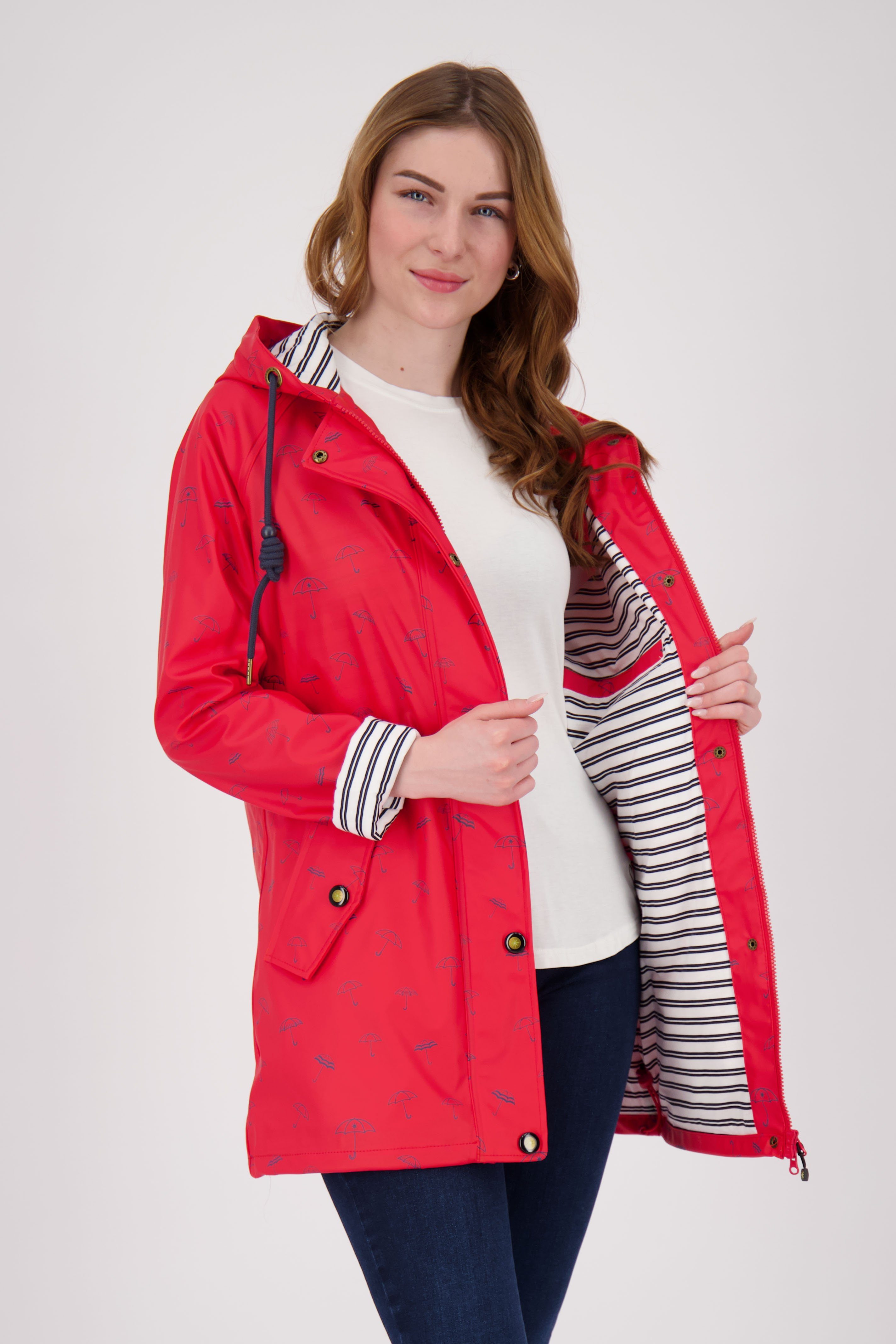 DEPROC Active Regenjack Friesennerz WIZZARD PEAK WOMEN UMBR