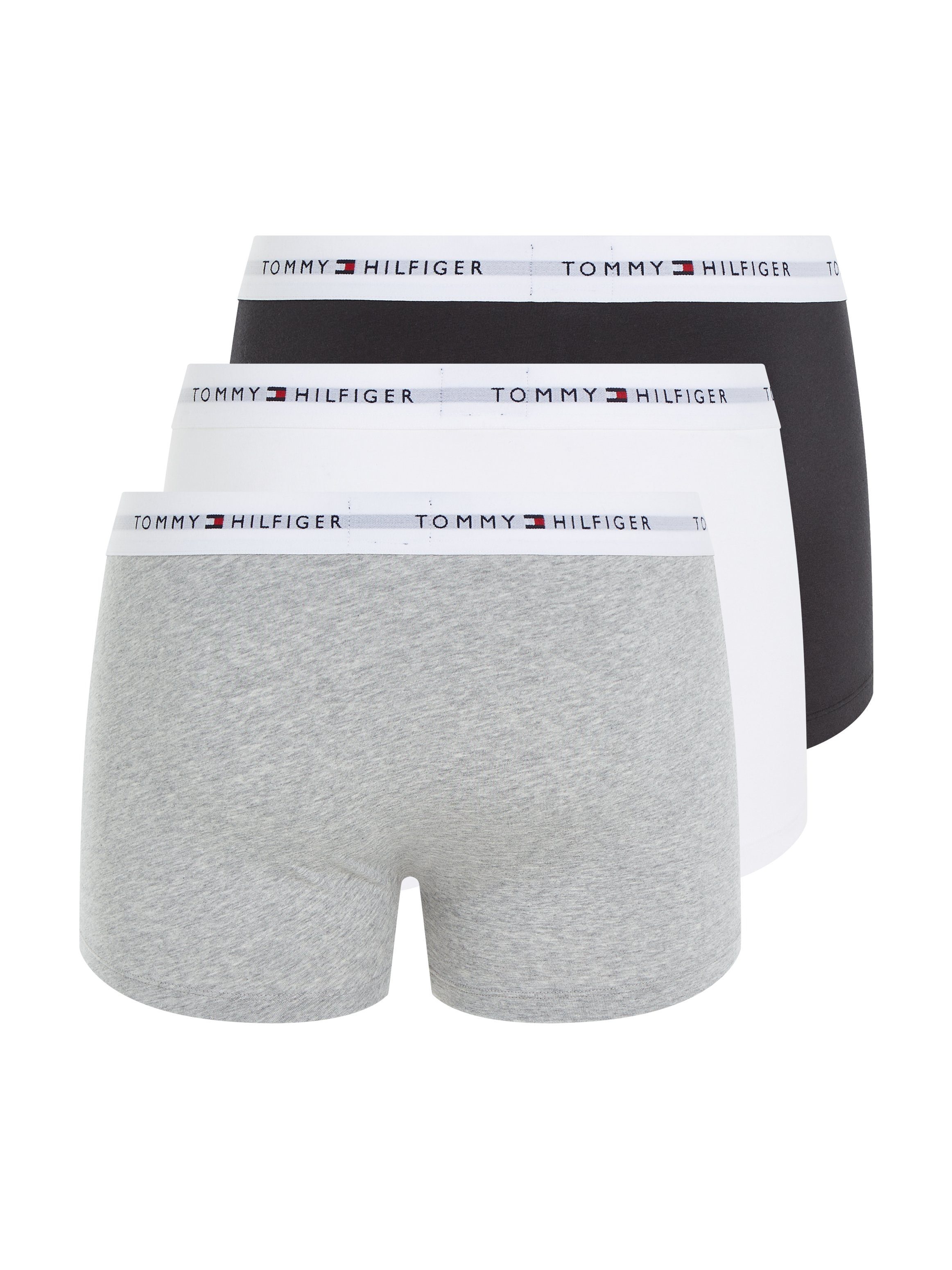 Tommy Hilfiger Underwear Boxershort 3P TRUNK met een logo-opschrift (3 stuks)