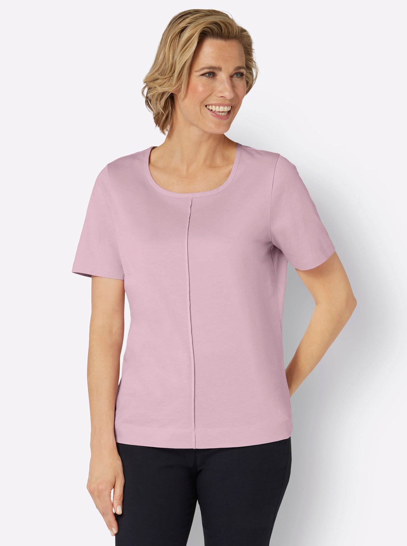 Classic Basics Shirt met korte mouwen (1-delig)