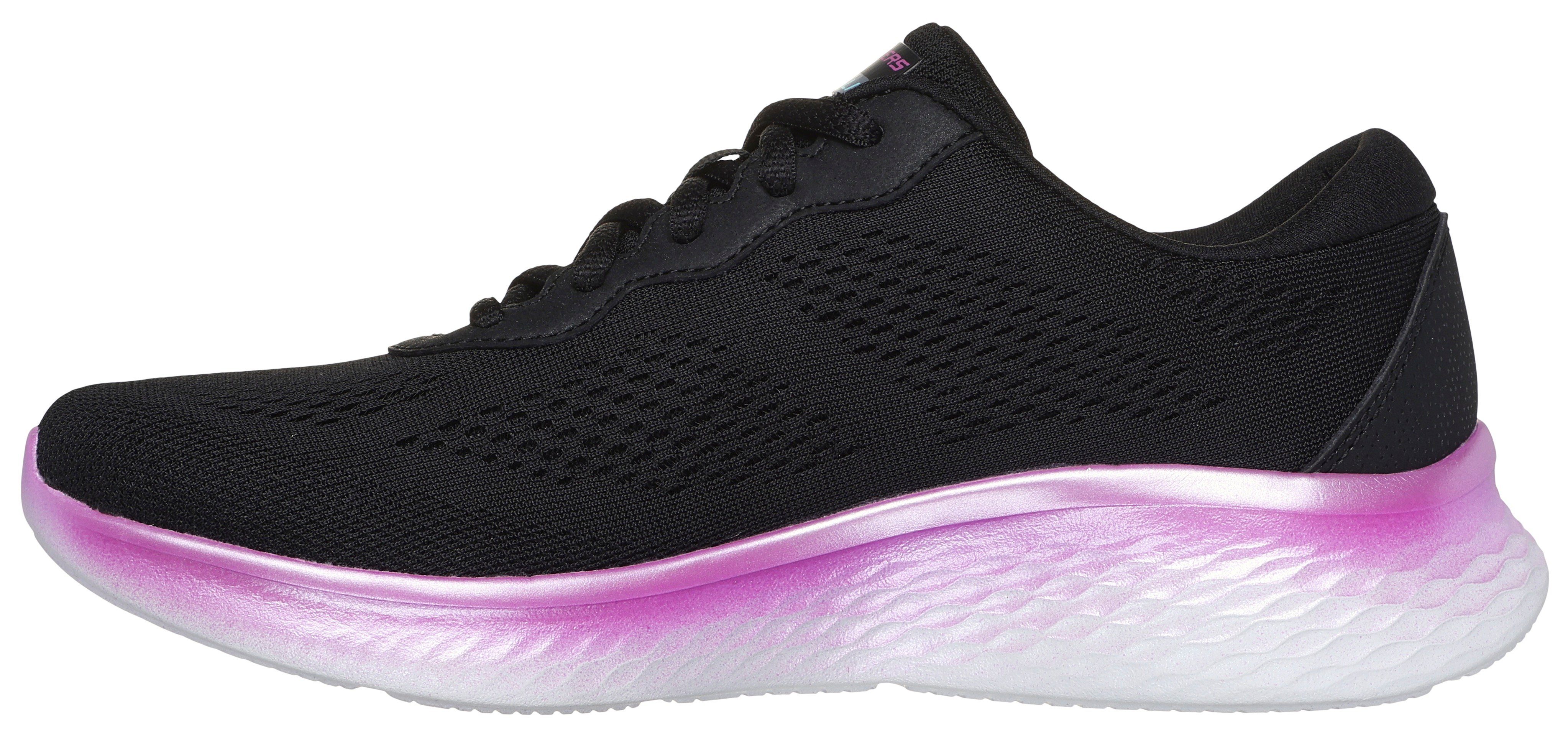 Skechers Sneakers SKECH-LITE PRO-STUNNING STEPS vrijetijdsschoen, lage schoen, veterschoen met air-cooled memory foam