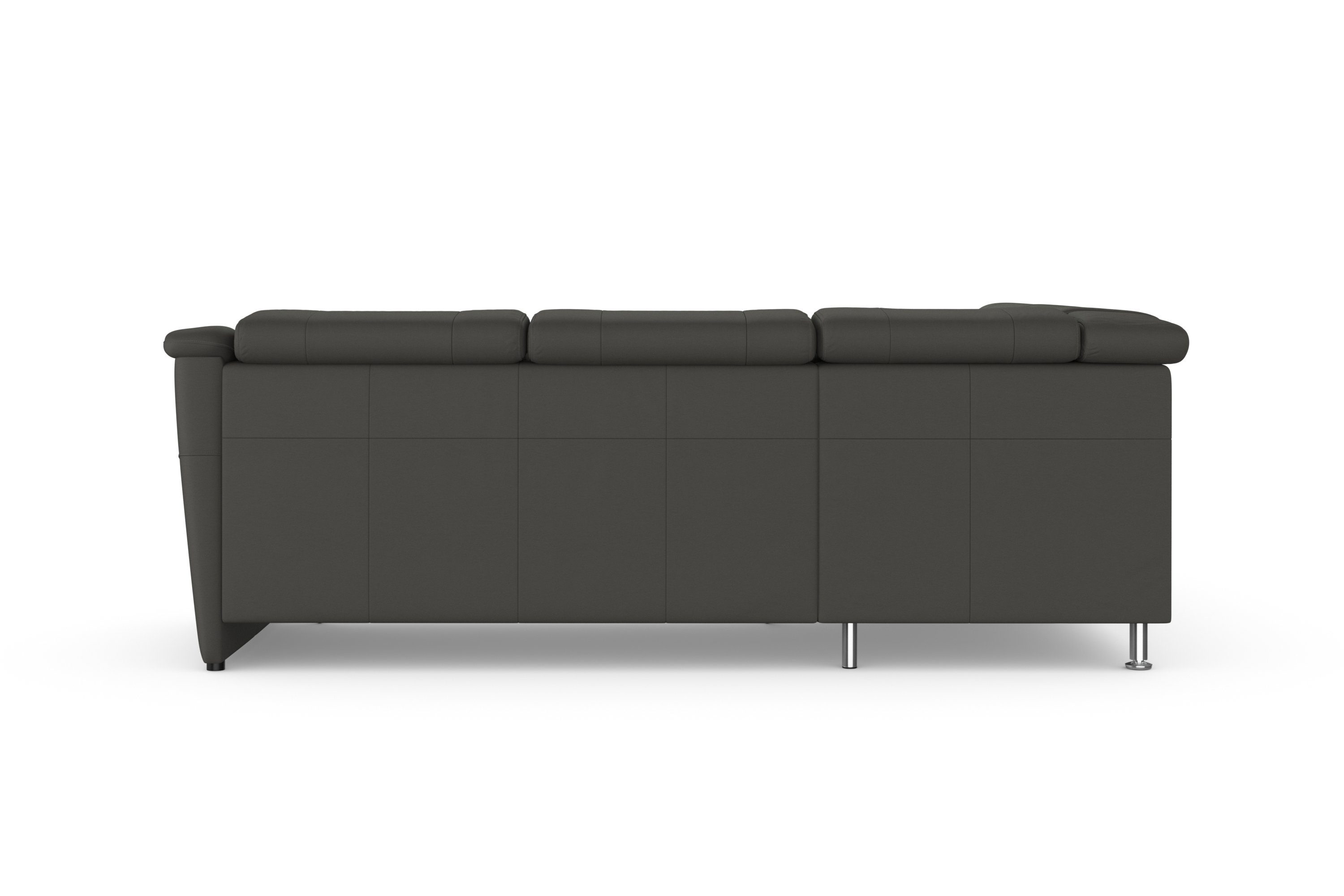 sit&more Hoekbank Freetown L-vorm met verstelbare hoofdsteun en comfortabele binnenvering