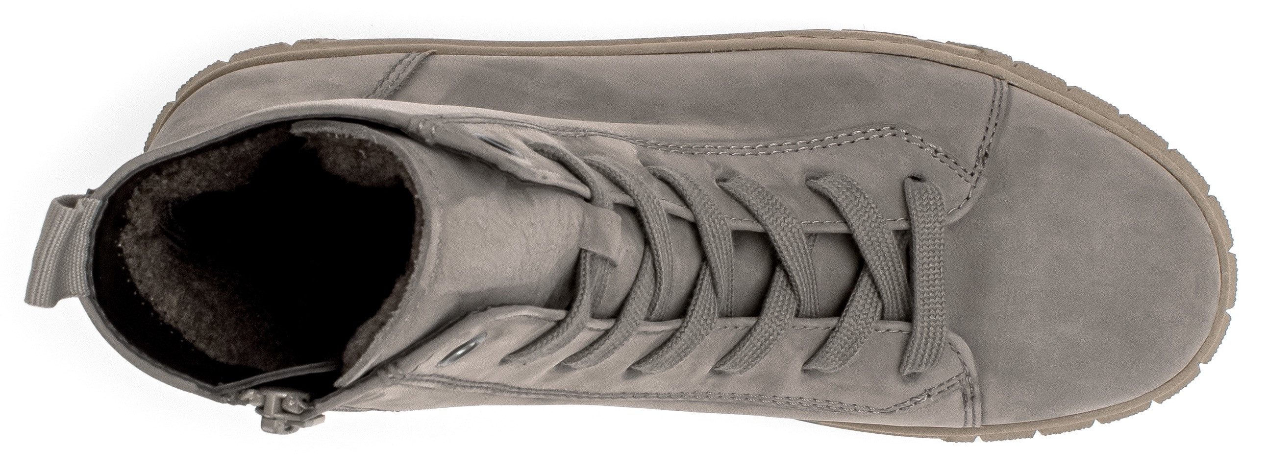Gabor Veterschoenen Davos , plateau, comfort schoen, enkellaars in schoenwijdte h (= zeer breed)