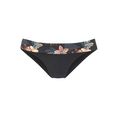 venice beach bikinibroekje lori met een moderne print zwart