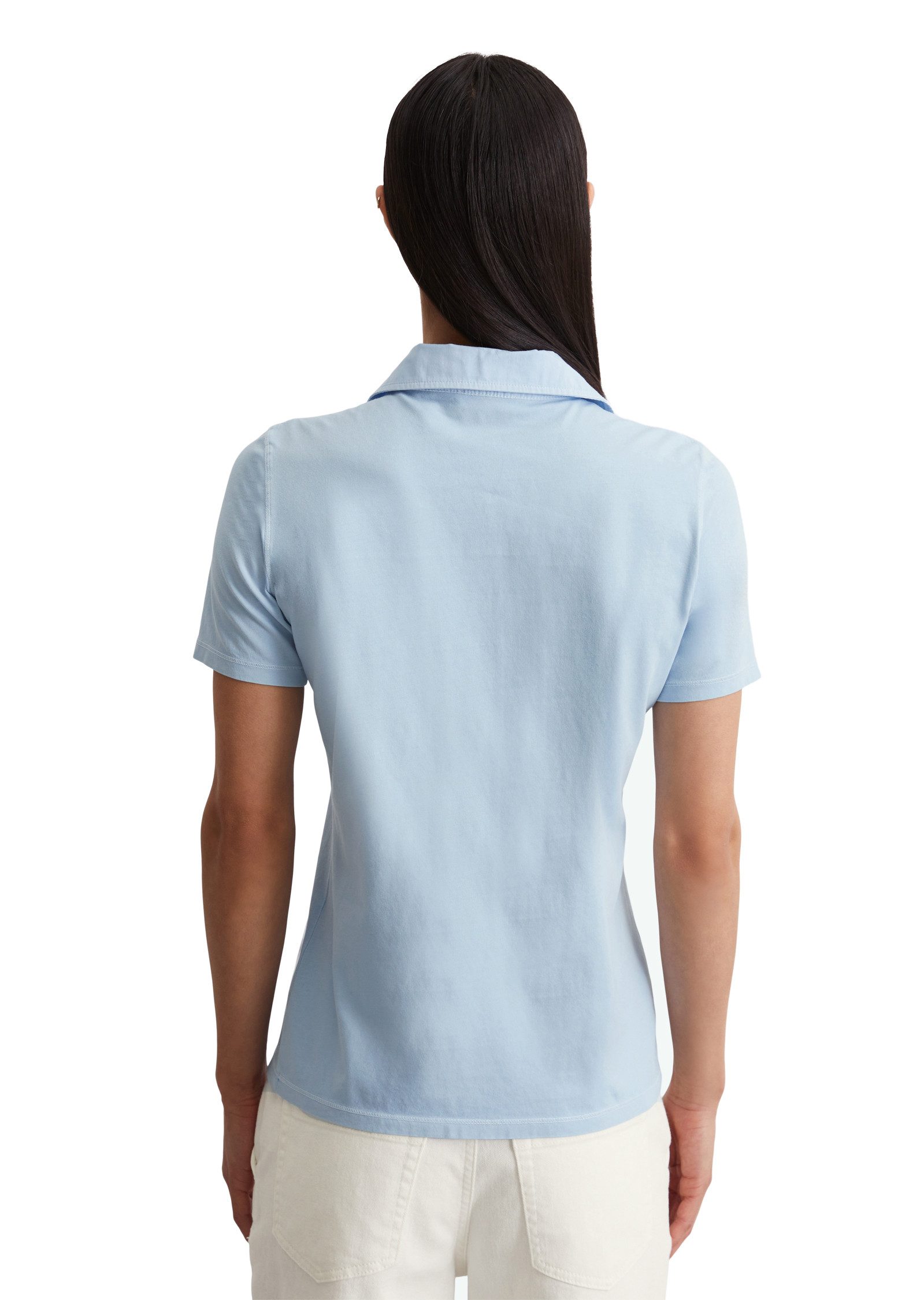 Marc O'Polo Poloshirt in overgewassen look