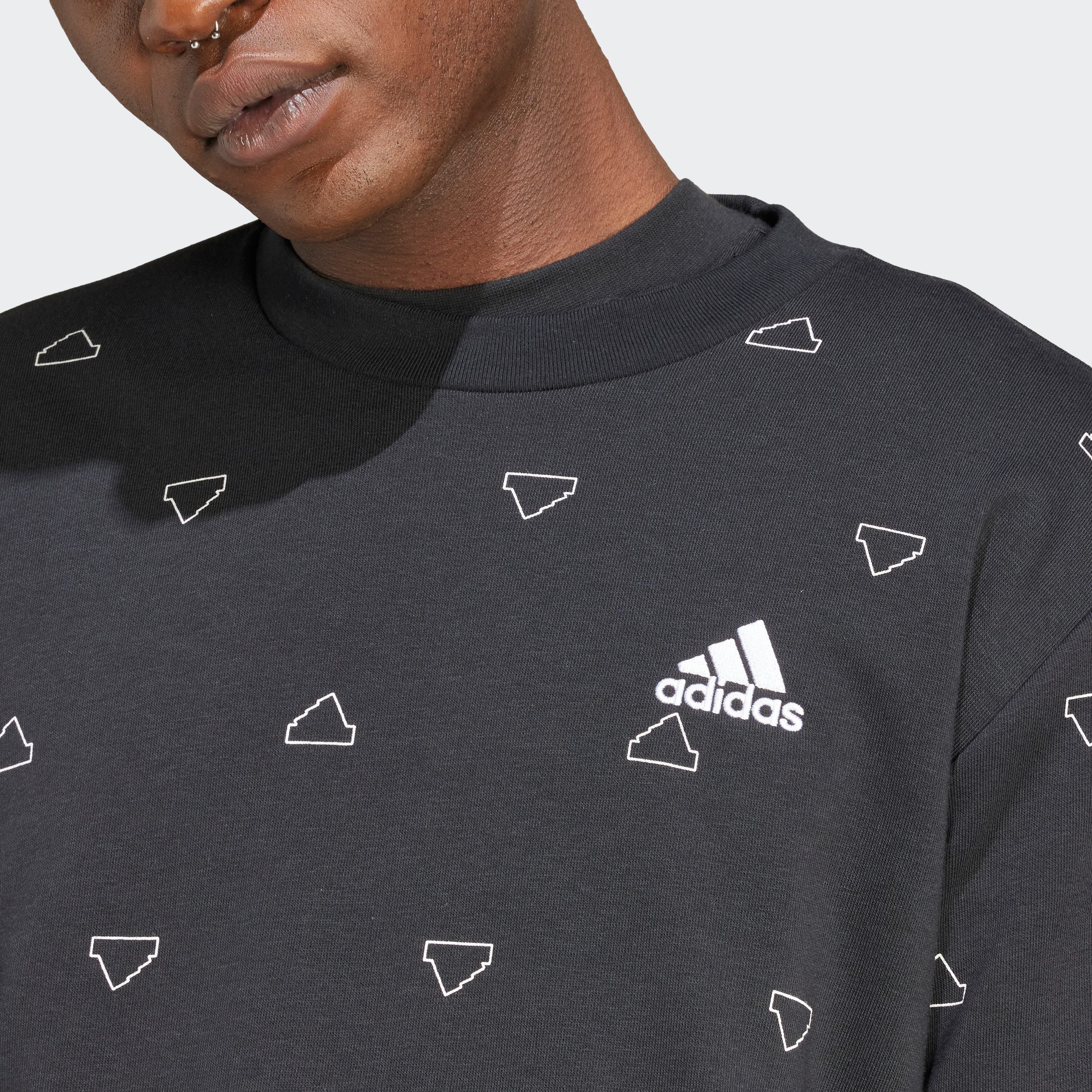 adidas Sportswear Sweatshirt M MNGRM CRW FT