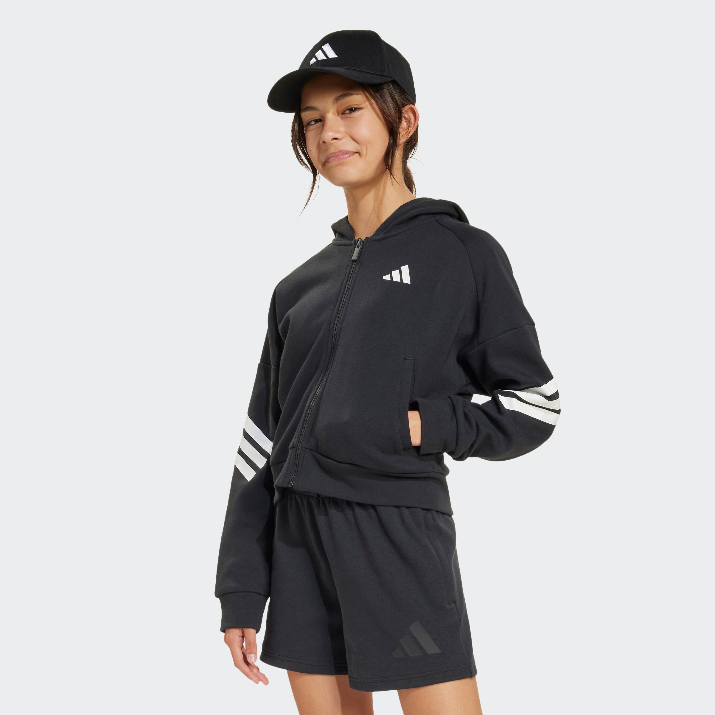 Adidas Sportswear Hoodie JG FI 3S FZ