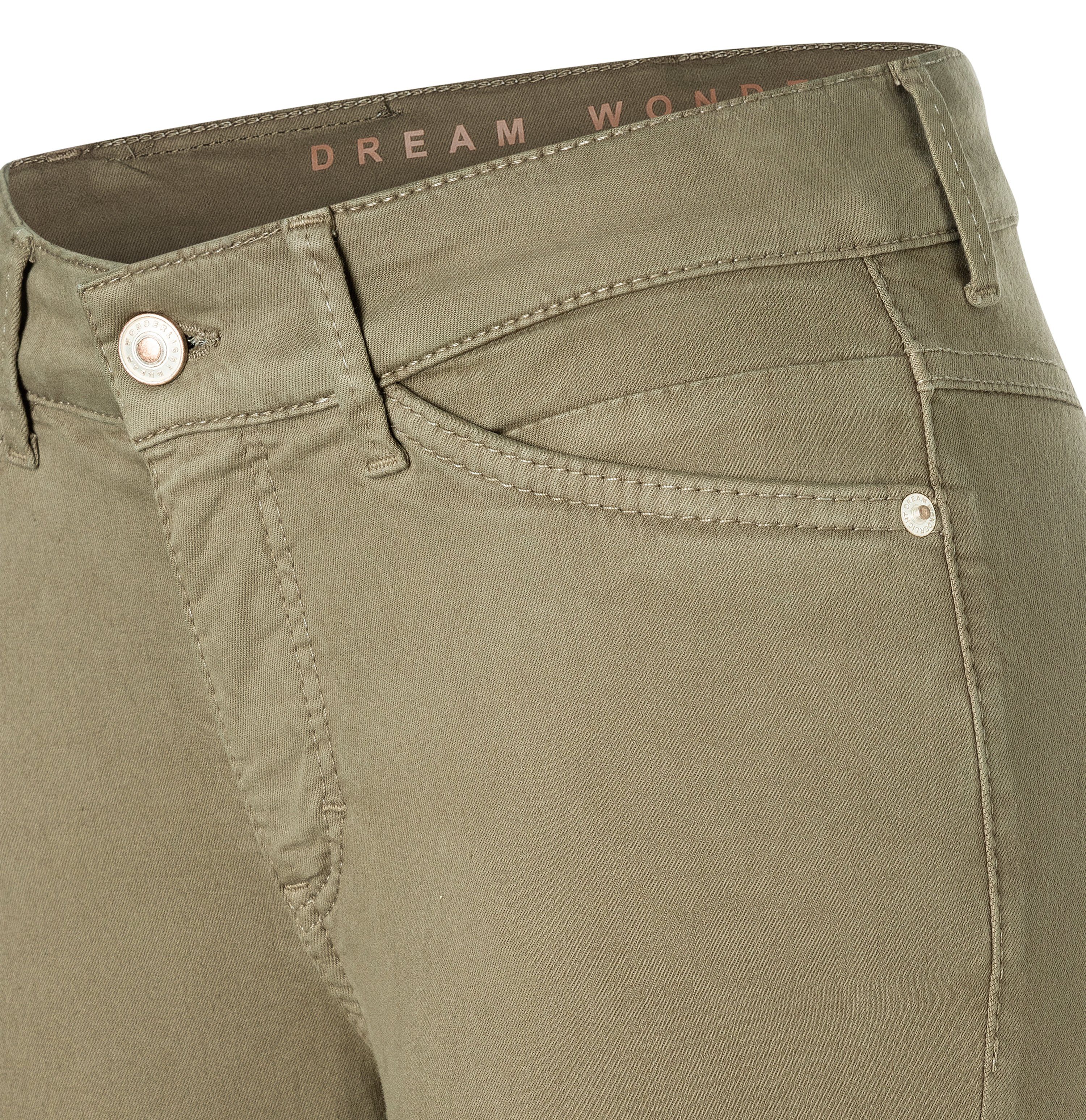 MAC 7 8 jeans Dream Summer verkort met splitje bij de zoom