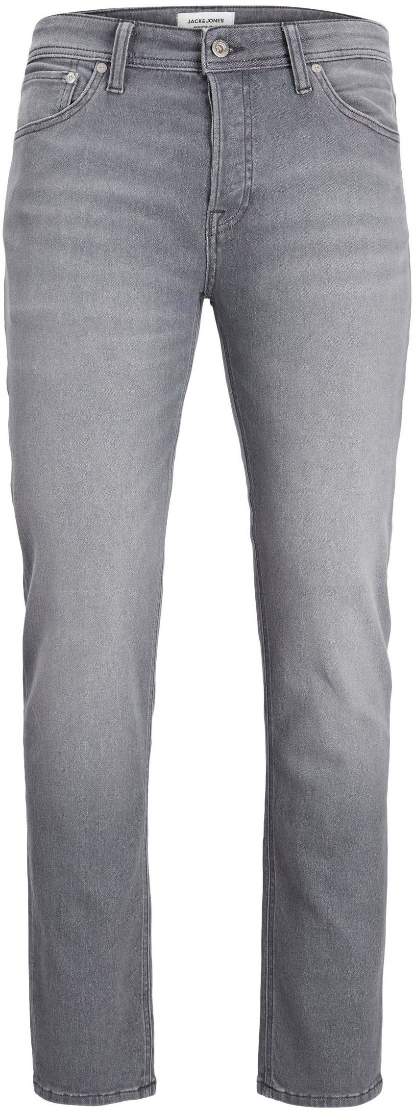 Jack & Jones Tapered jeans JJIMIKE JJORIGINAL MF 506 I.K heren tapered jeans maat 28 grijs