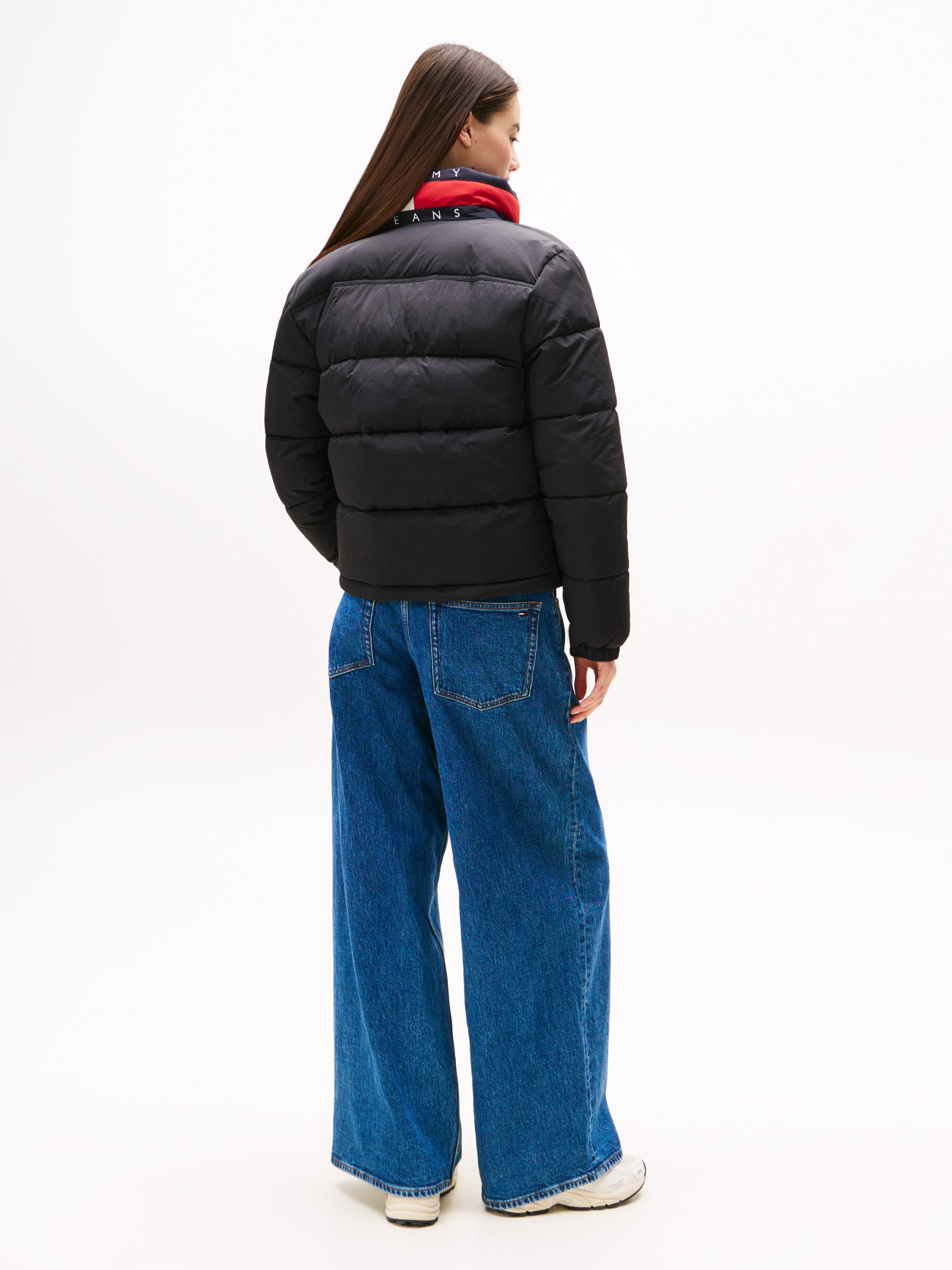 TOMMY JEANS Gewatteerde jas TJW ESS PUFFER FLAG JACKET EXT