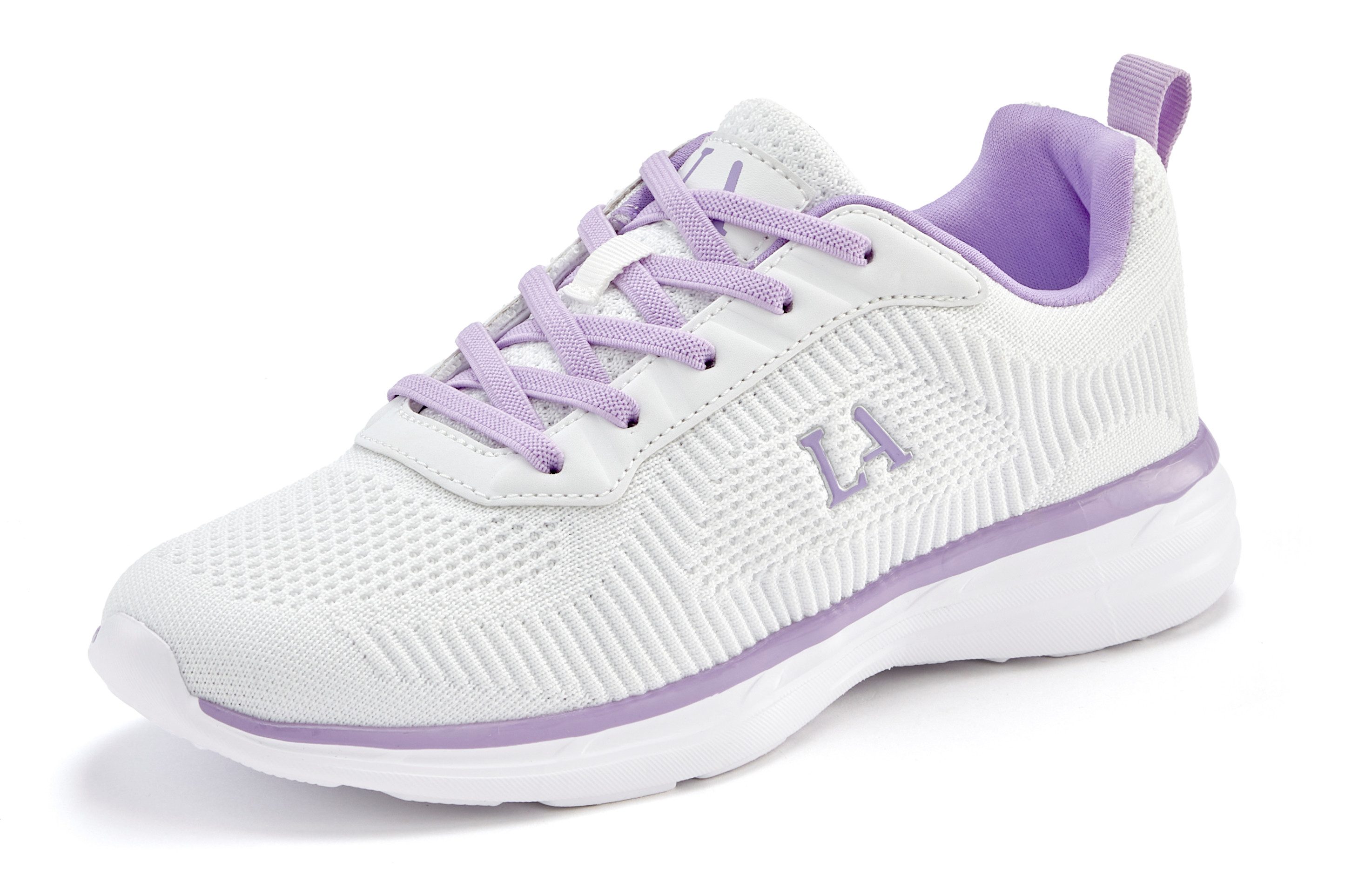 Lascana Sneakers Vrijetijdsschoen, lage schoen in sportieve look VEGAN