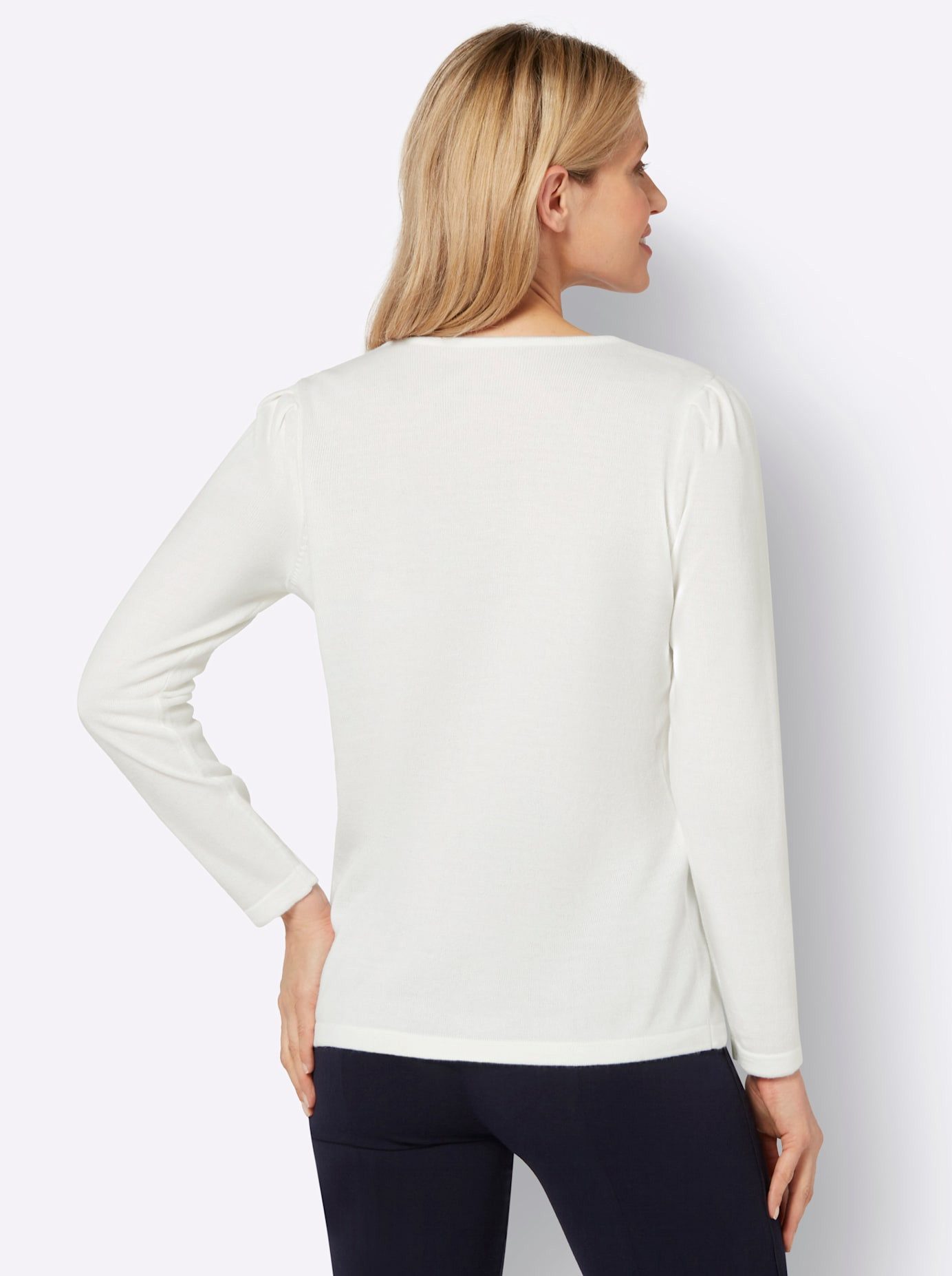 Classic Basics Trui met V-hals