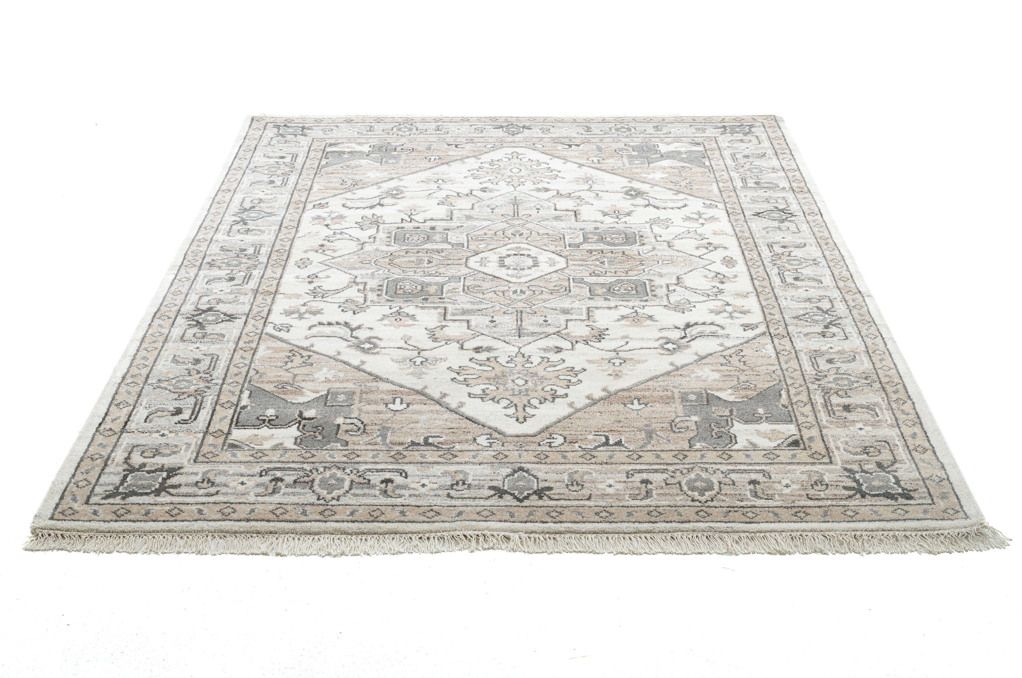 THEKO Wollen kleed Versian 877 handgeknoopt, 100% wol, oosters design